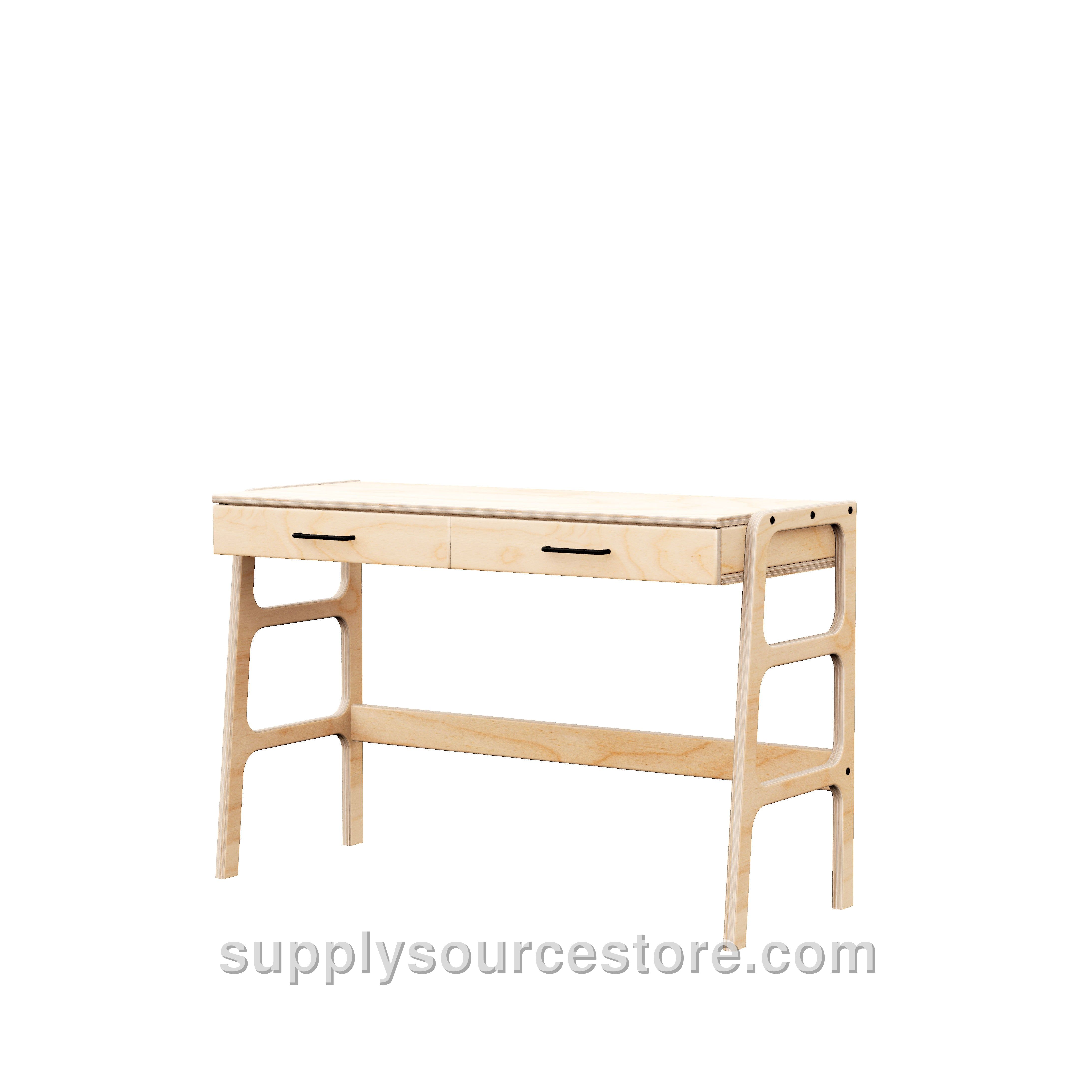 Mid-Century Writing Desk with Drawers · 49 cm (19.3 in)