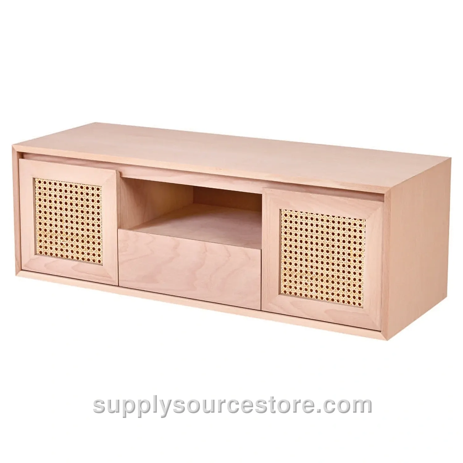 Retro Cane TV Stand Without Base
