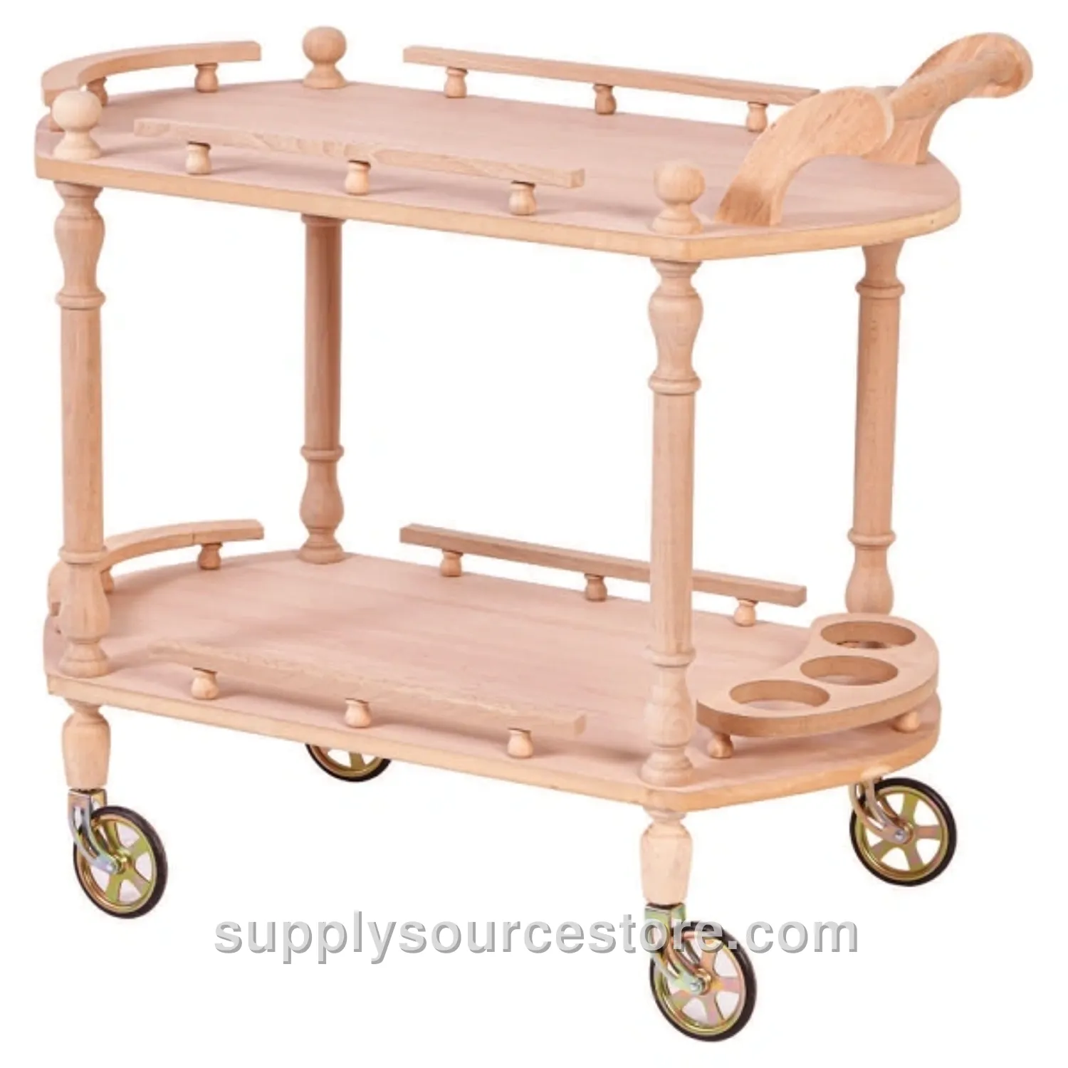 Oval Serving Cart