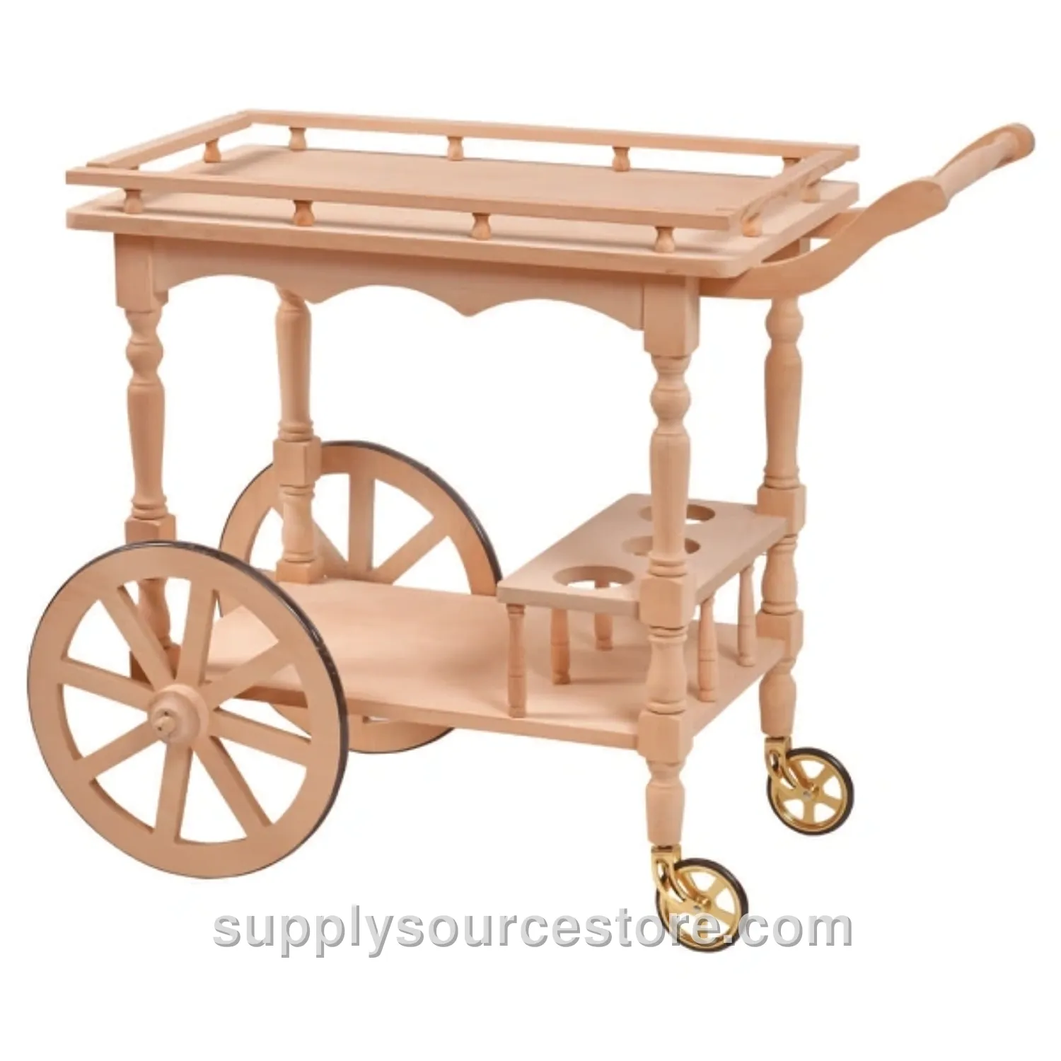 Large Teker Serving Cart