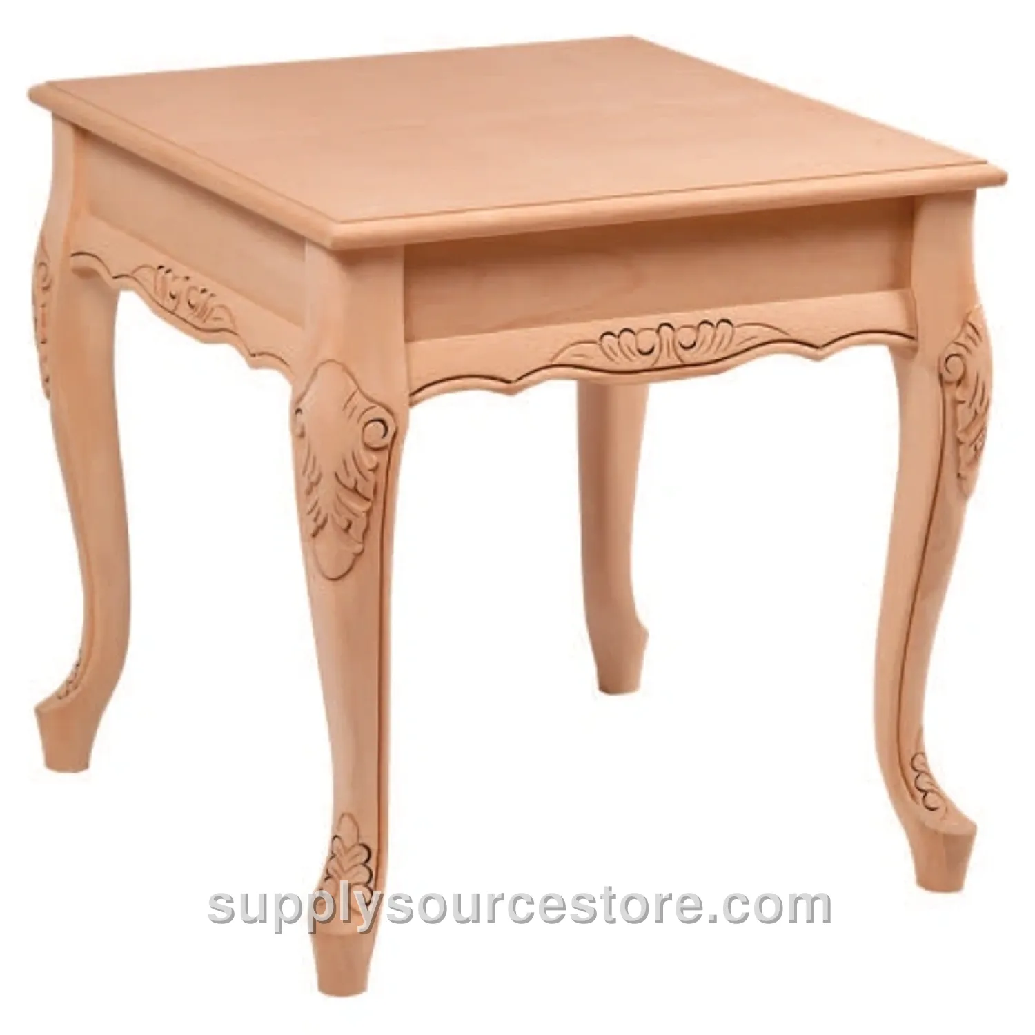 Manolya Lukens Carved Side Table