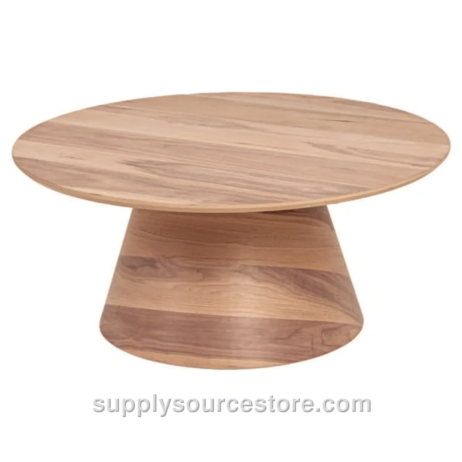 Oslo Round Coffee Table Walnut