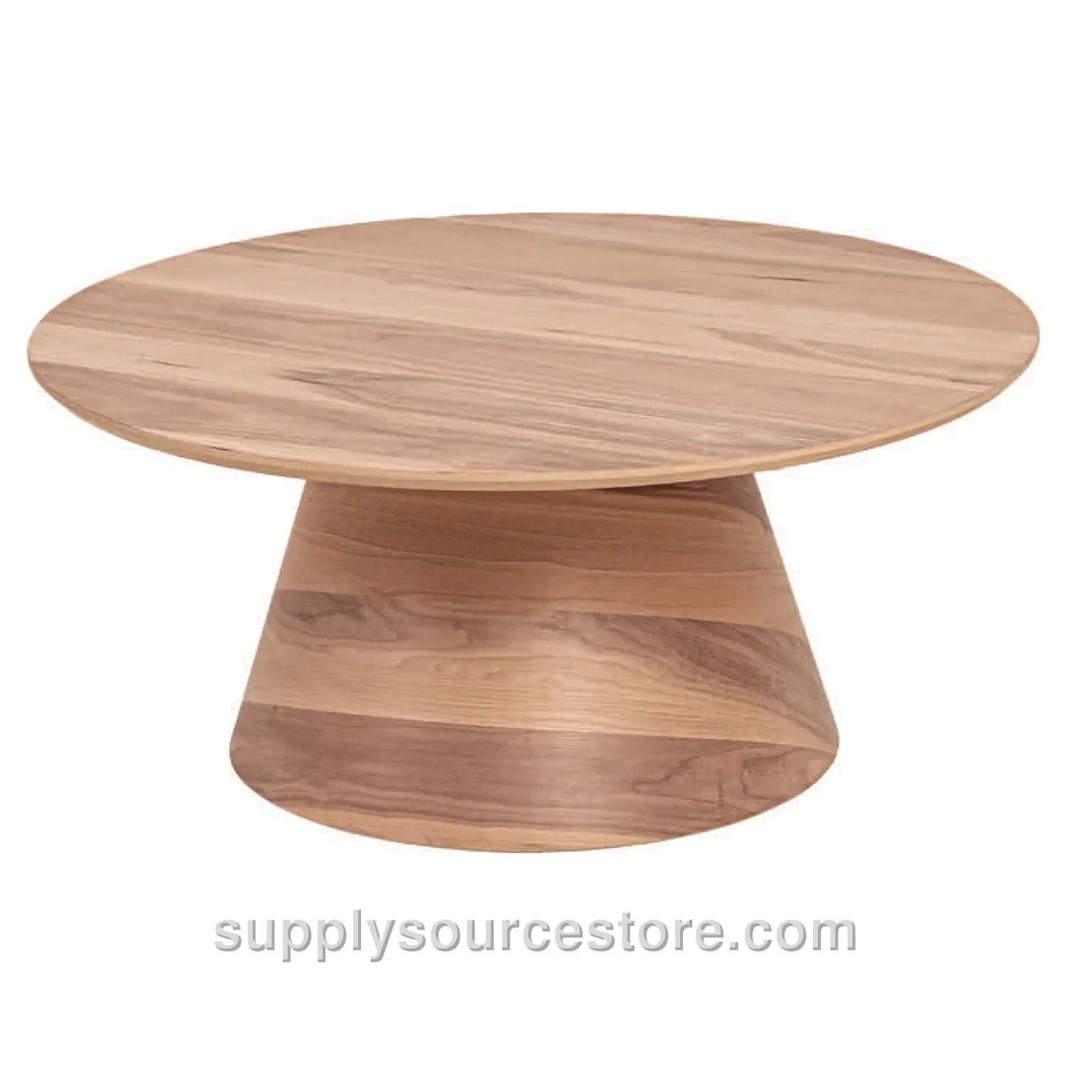 Oslo Round Coffee Table Walnut