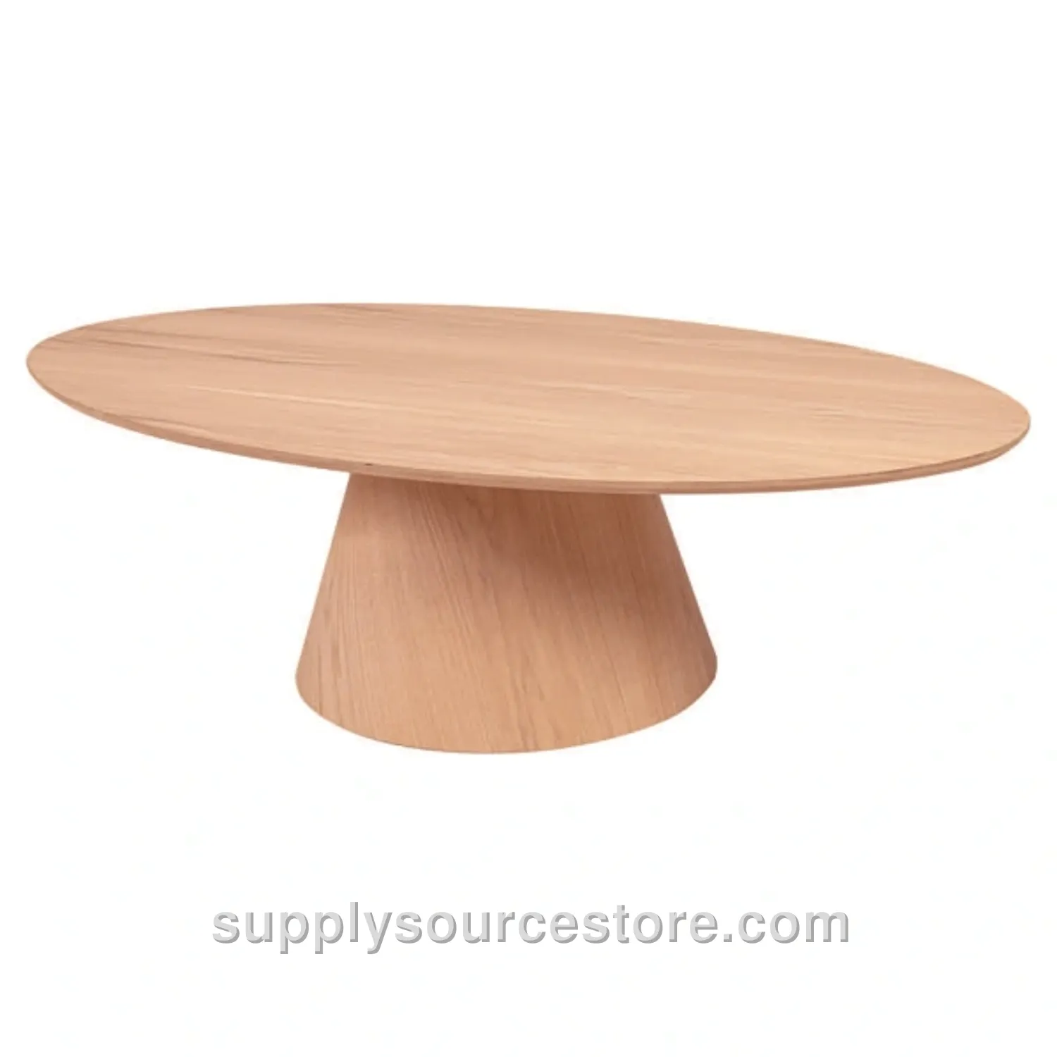 Oslo Oval Coffee Table Oak