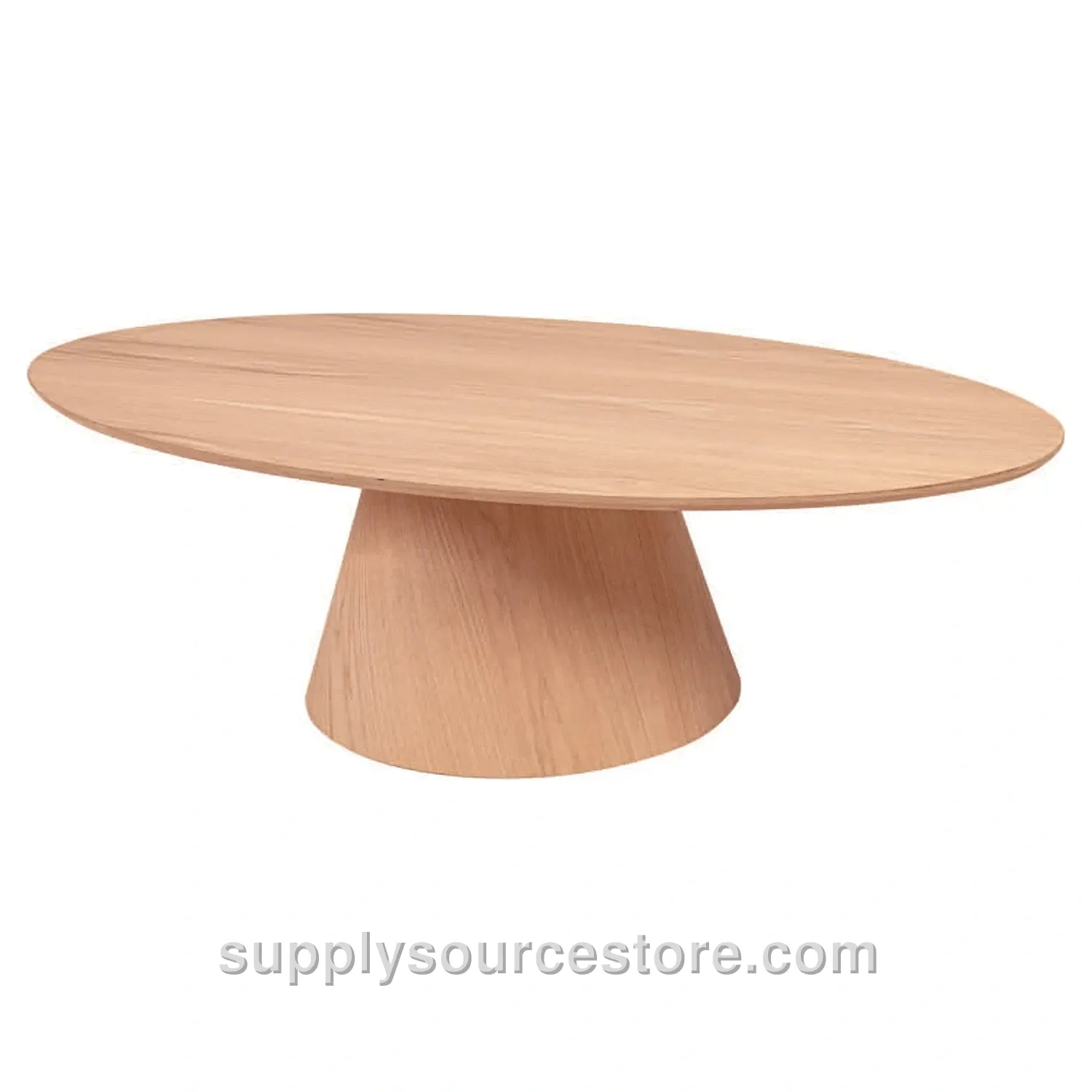 Oslo Oval Coffee Table Oak