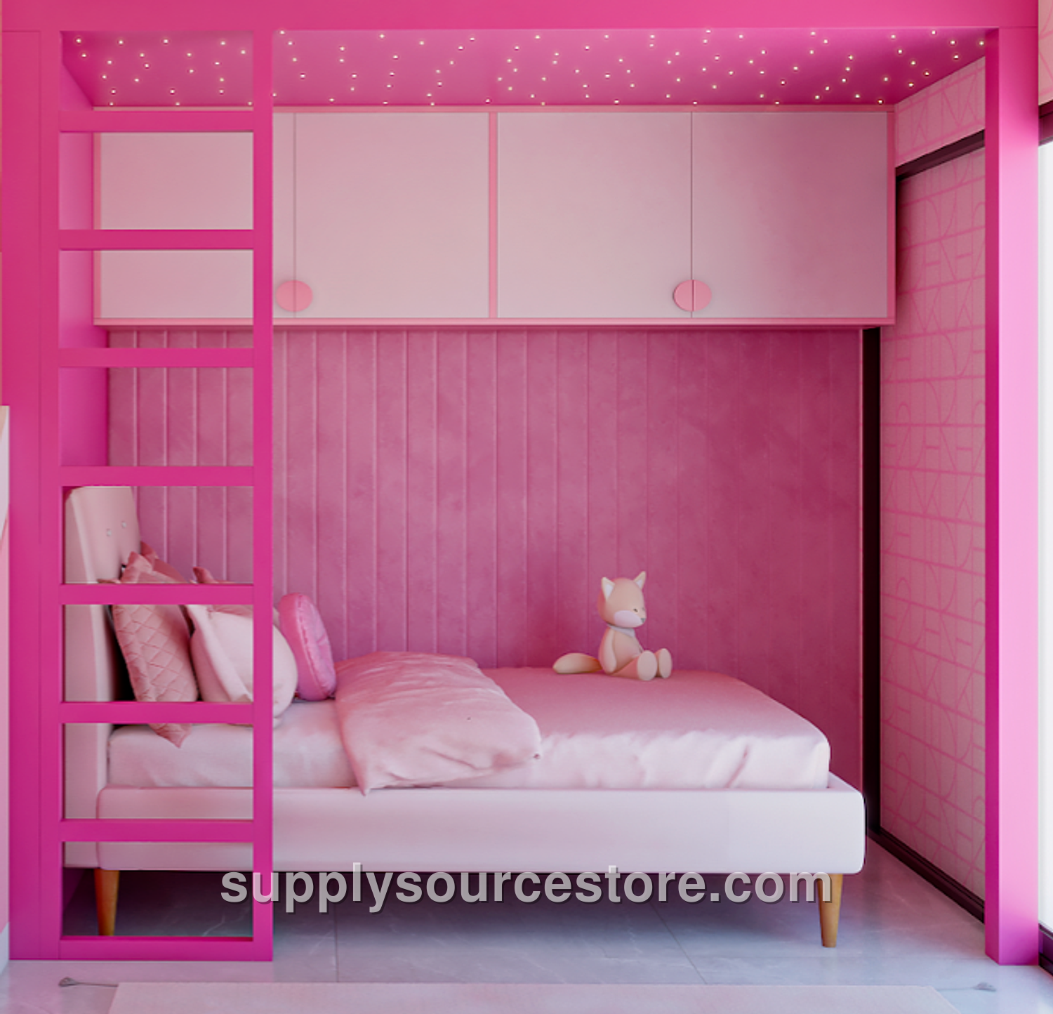 Custom Upholstered Headboard Panel Set