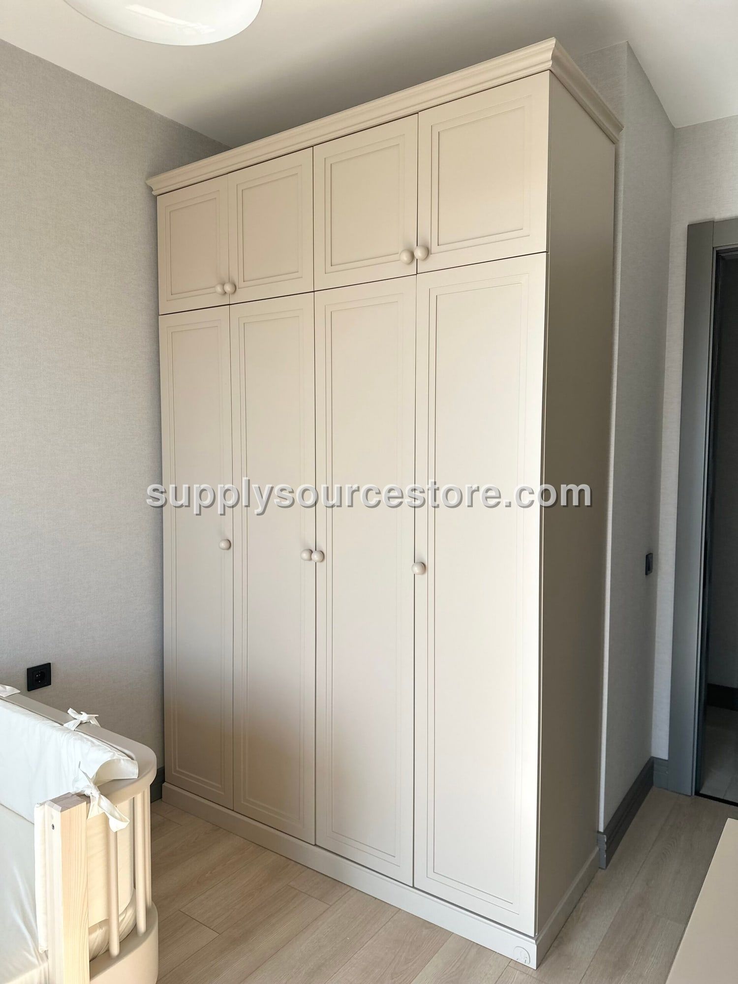 Luna Series 4 Door TOP With Extension Wardrobe