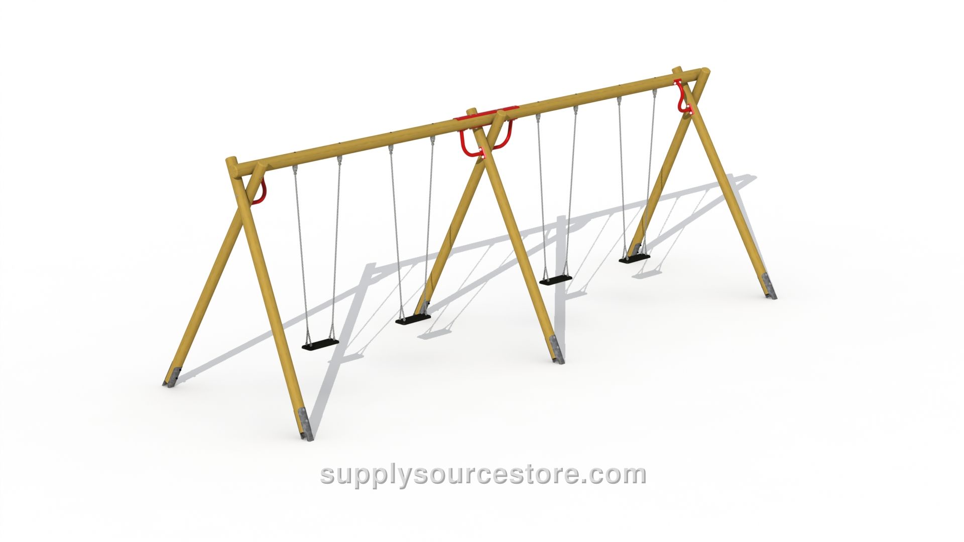 Double Swing (with 4 Rubber Seats)
