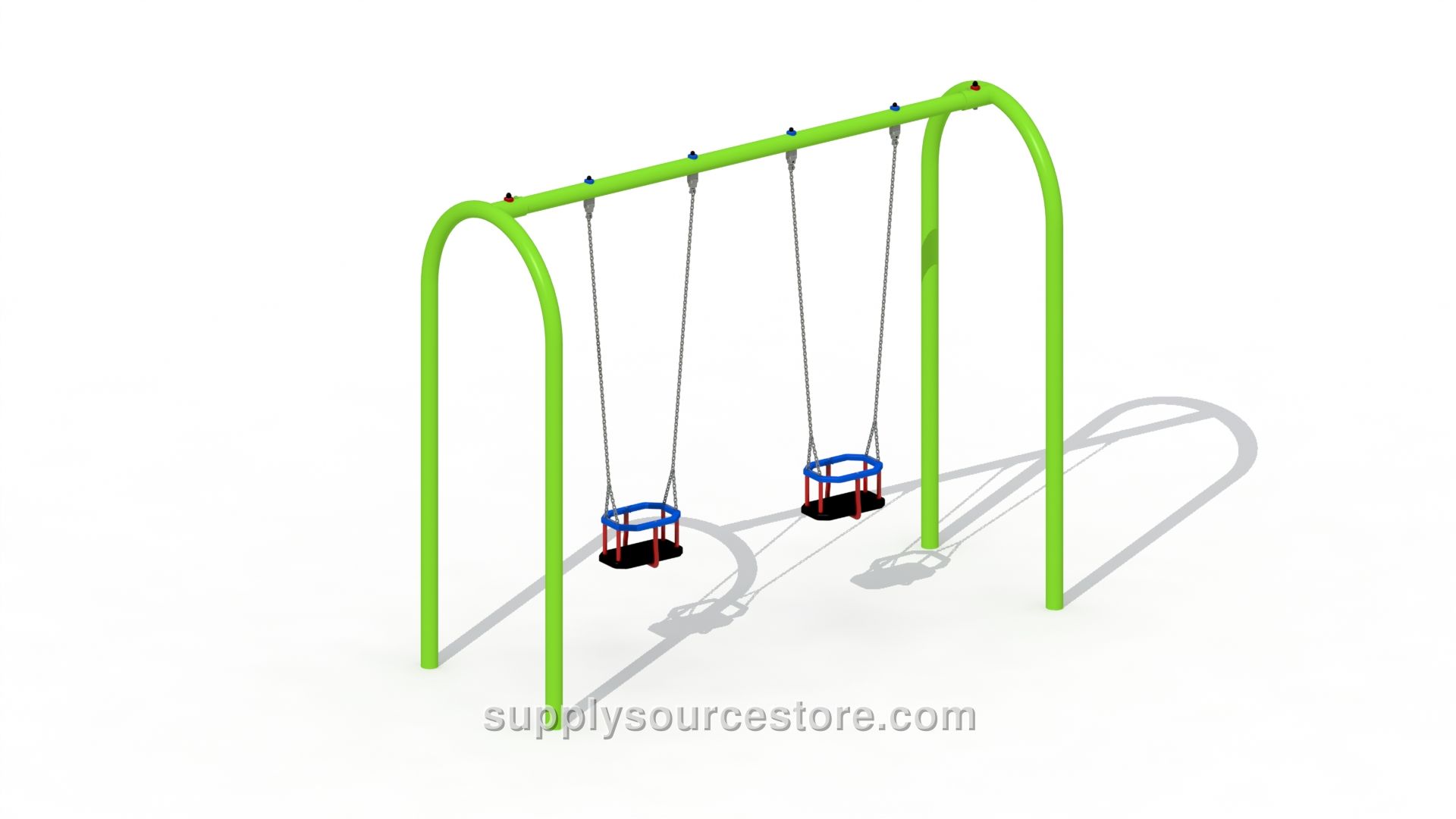 Metal Swing (2 Rubber Seats)