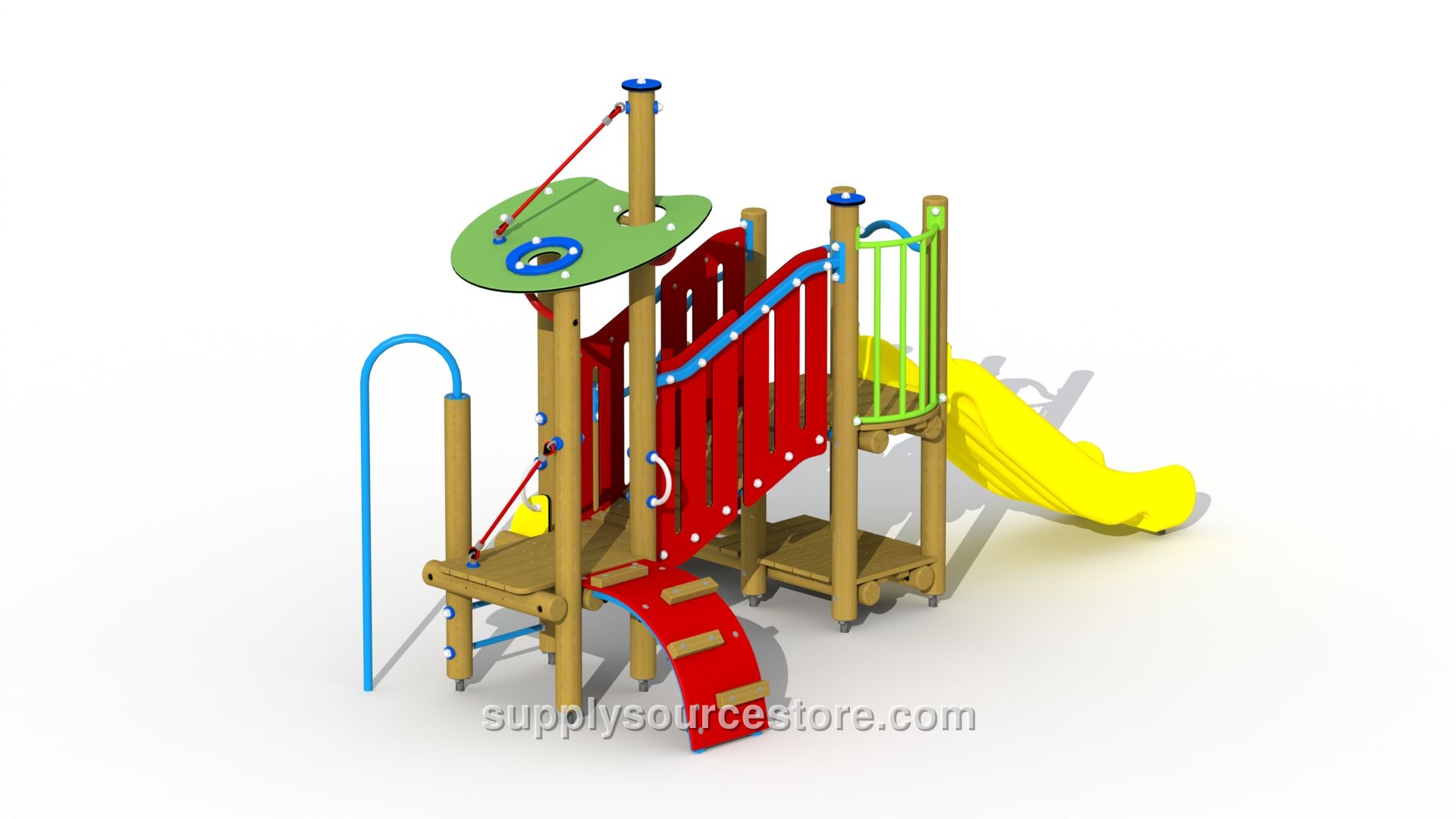 Ali Baba And The Forty Thieves (plastic Slide) Toddler Play Unit