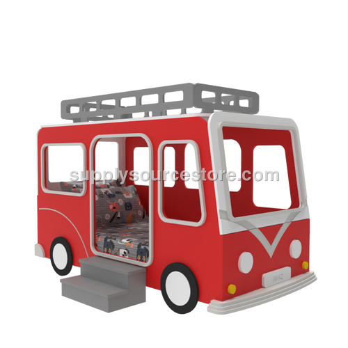 Red Minibus Bed – Children's Car Bed