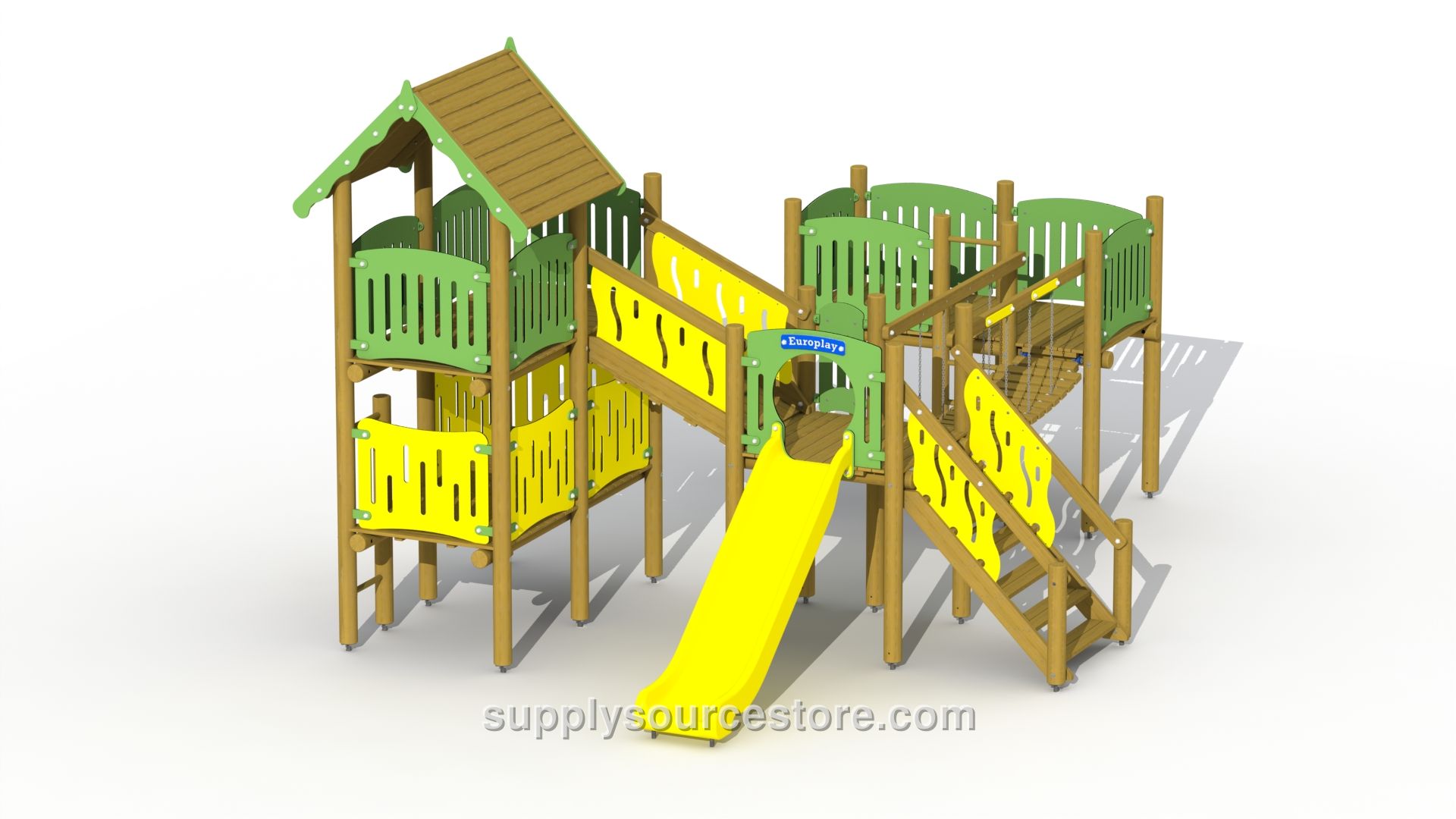 Robin Hood's Hideout (low Plastic Slide) Play Tower