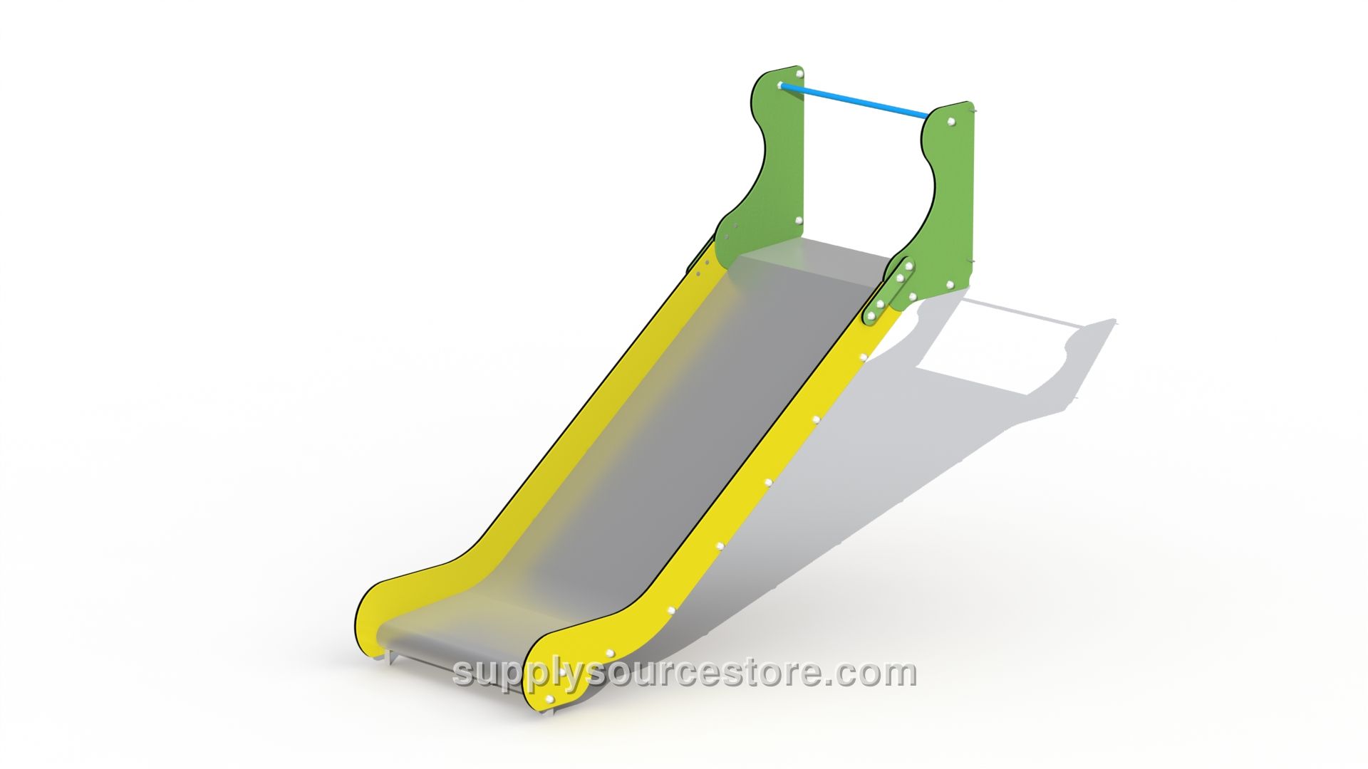 Stainless Steel Slide 100 Cm (39.4 in) - Platform 1.37 M (53.9 in)