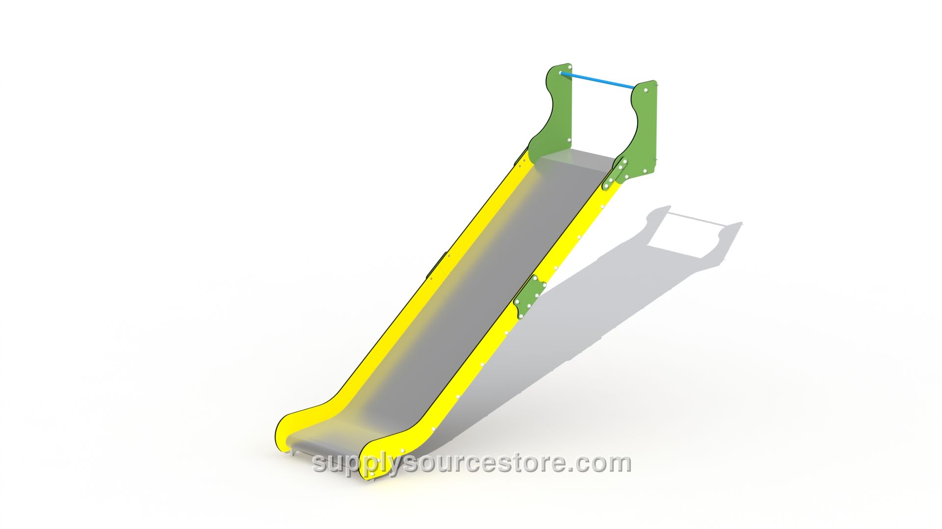 Stainless Steel Slide 100 Cm (39.4 in) - Platform 2.02 M (79.5 in)