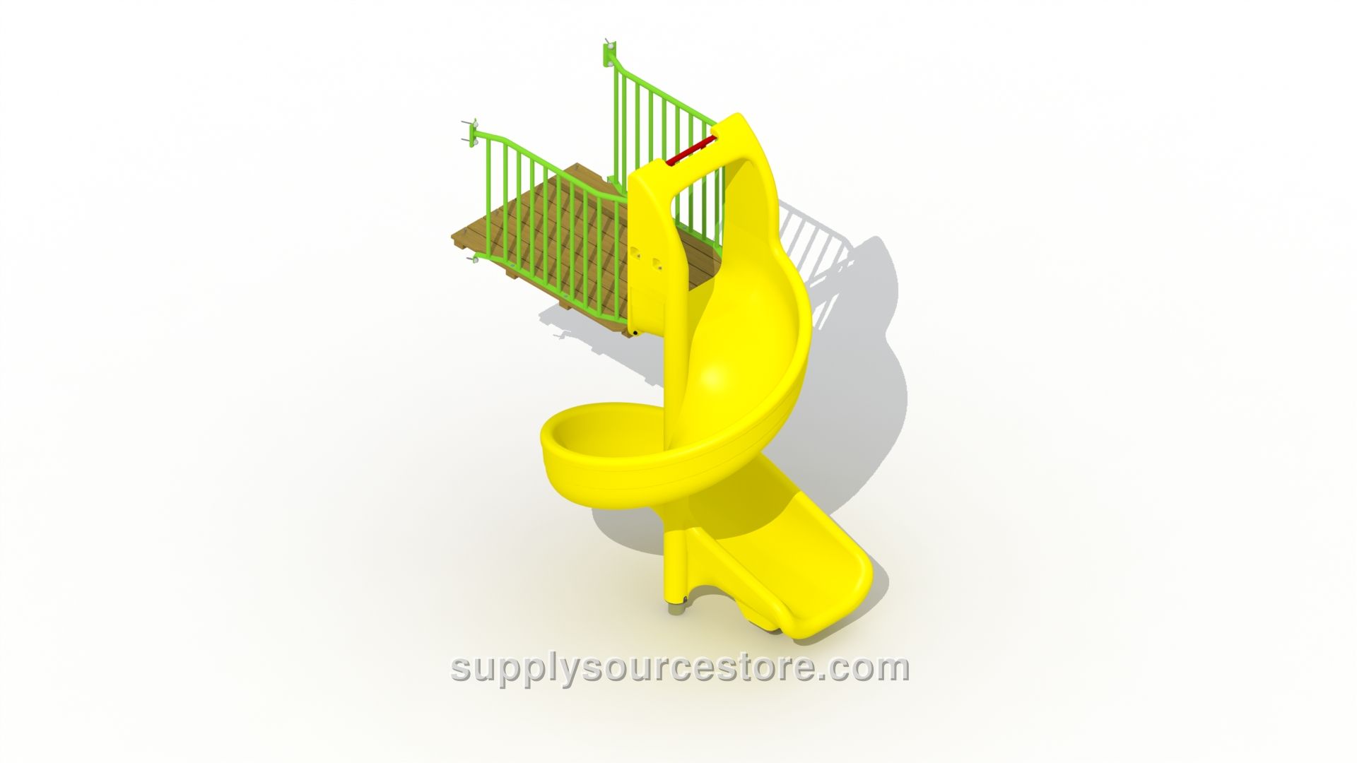 Plastic Spiral Slide