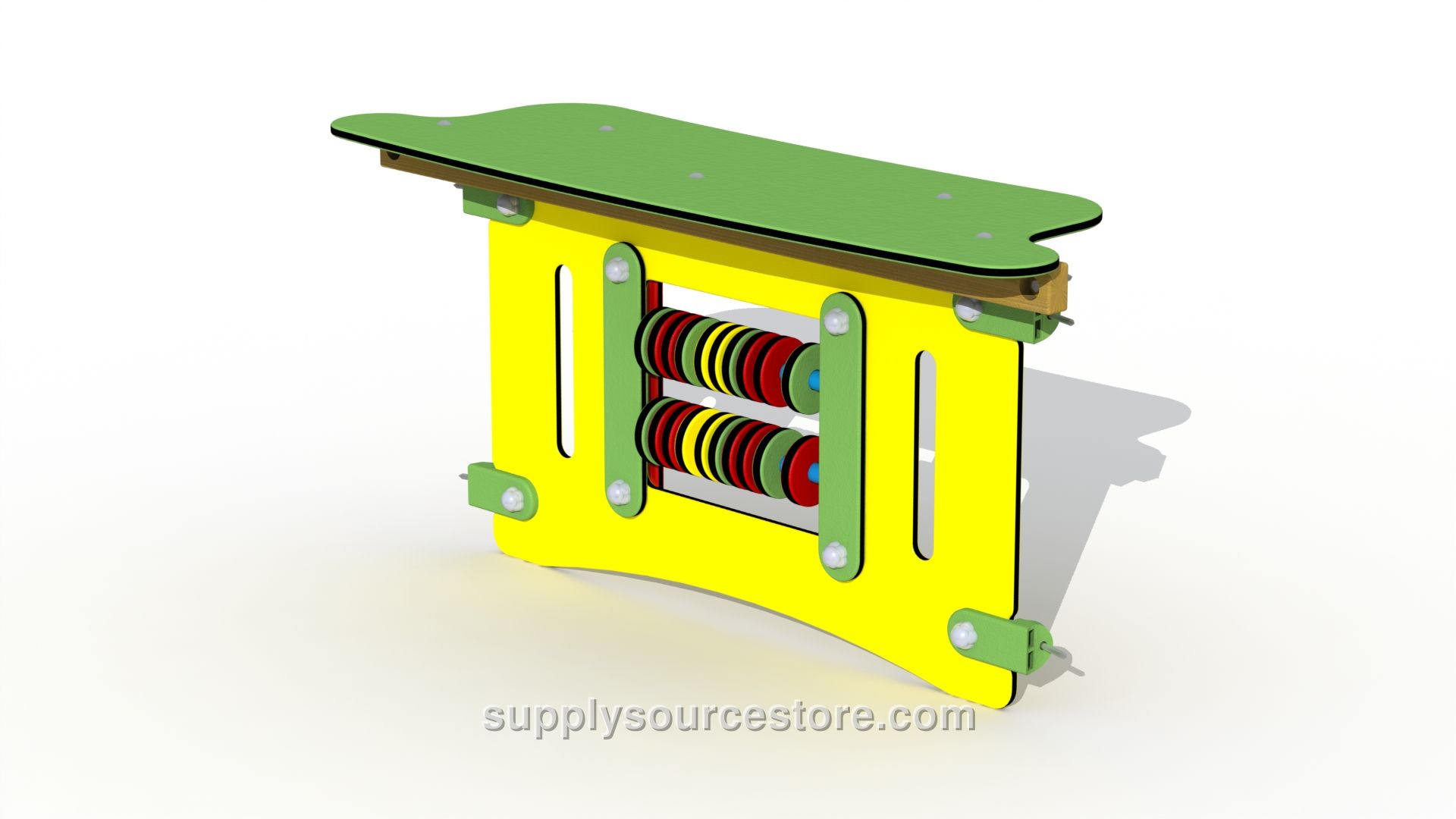 Counter With Abacus