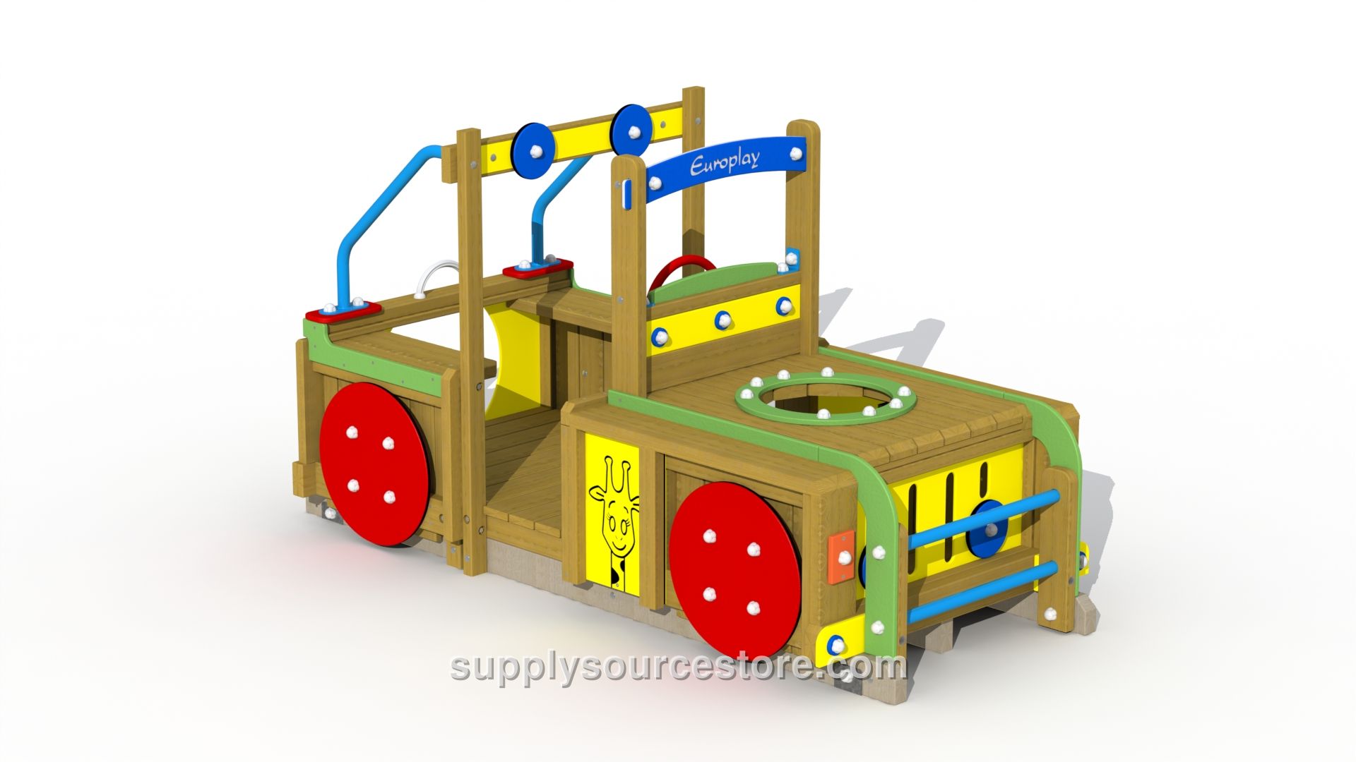 Safari Trucker Themed Play Unit