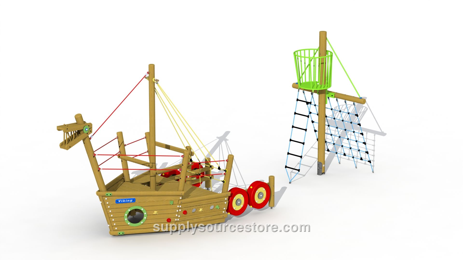 Viking Boat (stem) Themed Play Unit