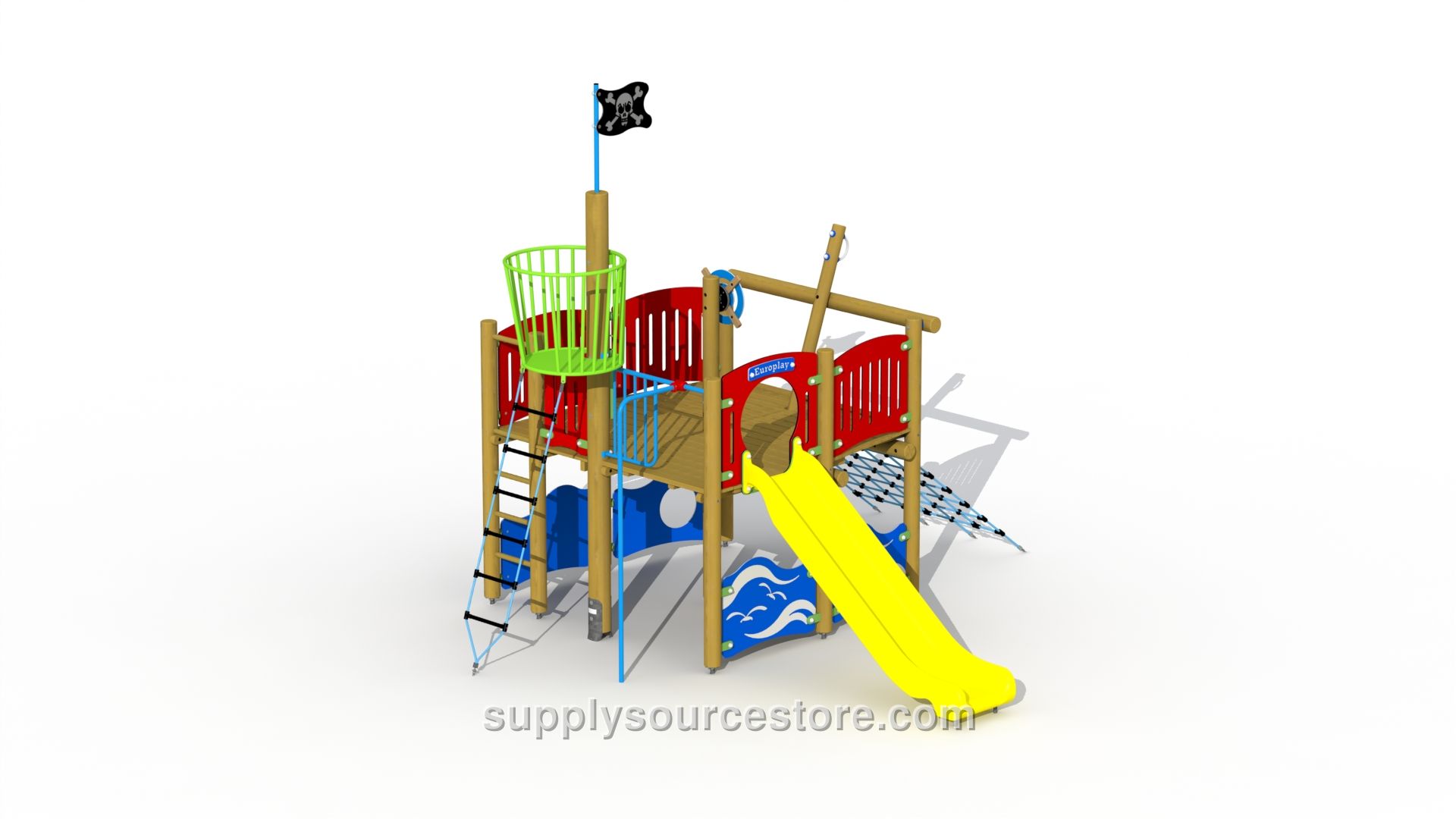 Viking Boat (stern) Themed Play Unit