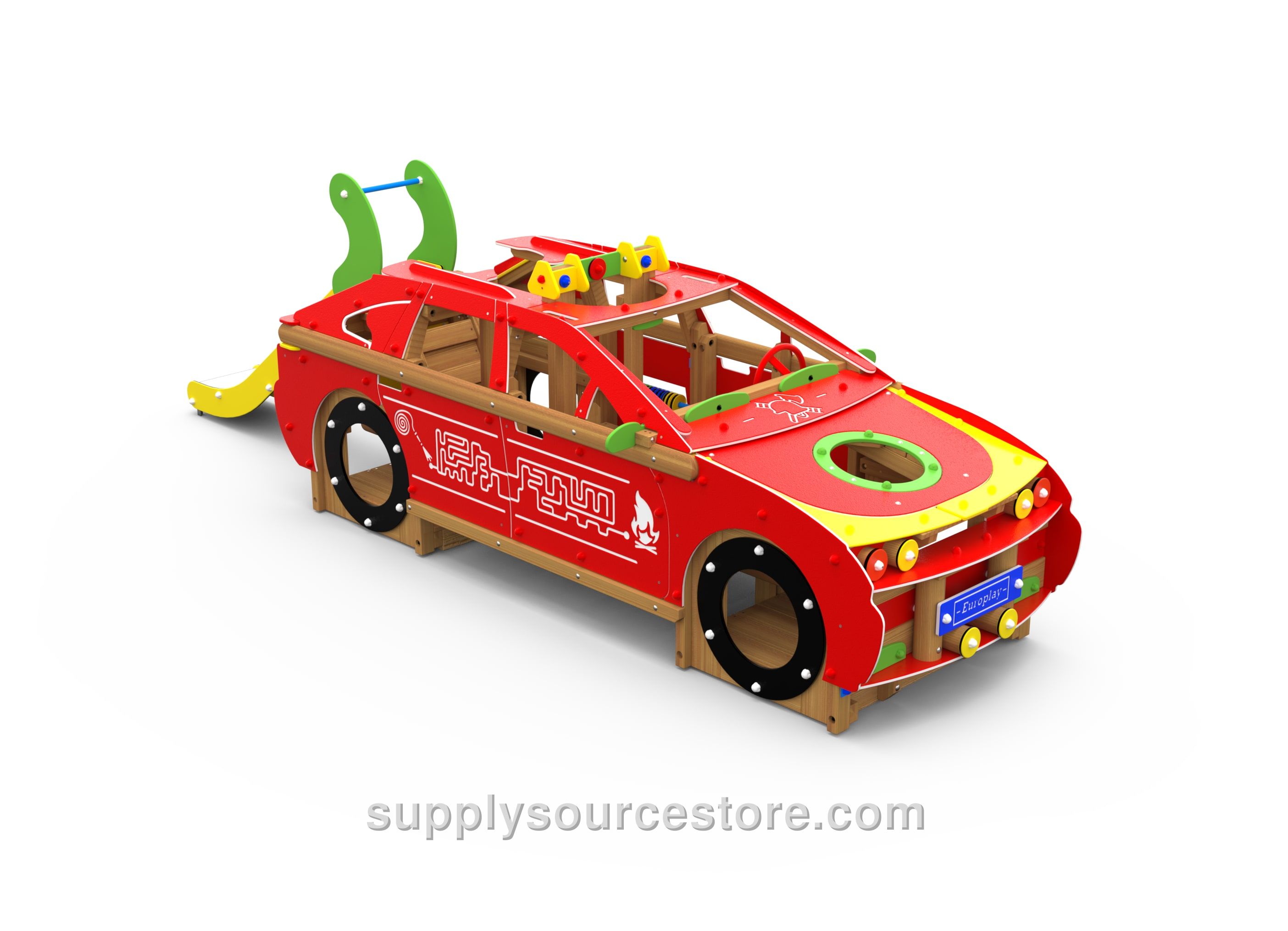 Fireman's Car Themed Play Unit