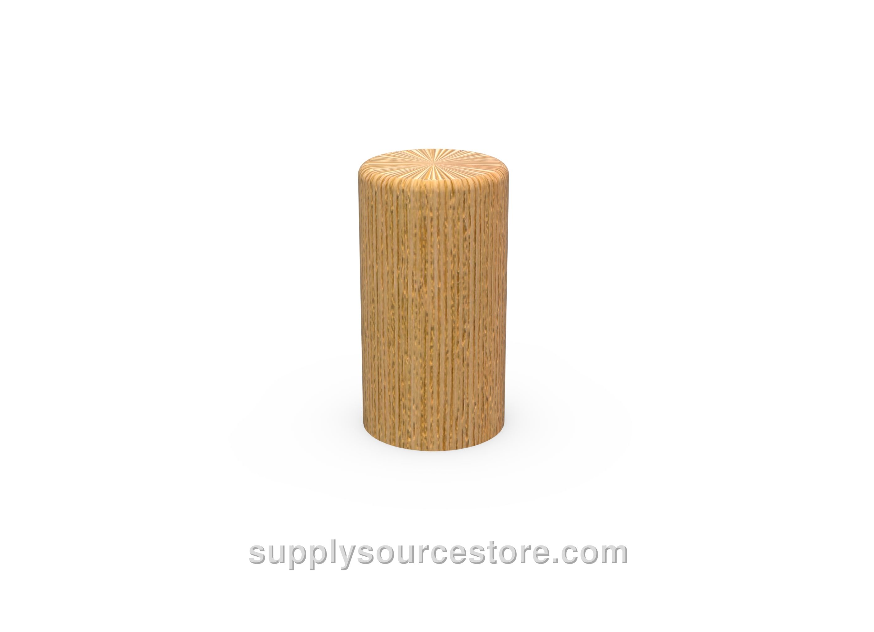 Step Bollard – Each (Stained Oak Ø14 / 90 cm (35.4 in)) Balance Element