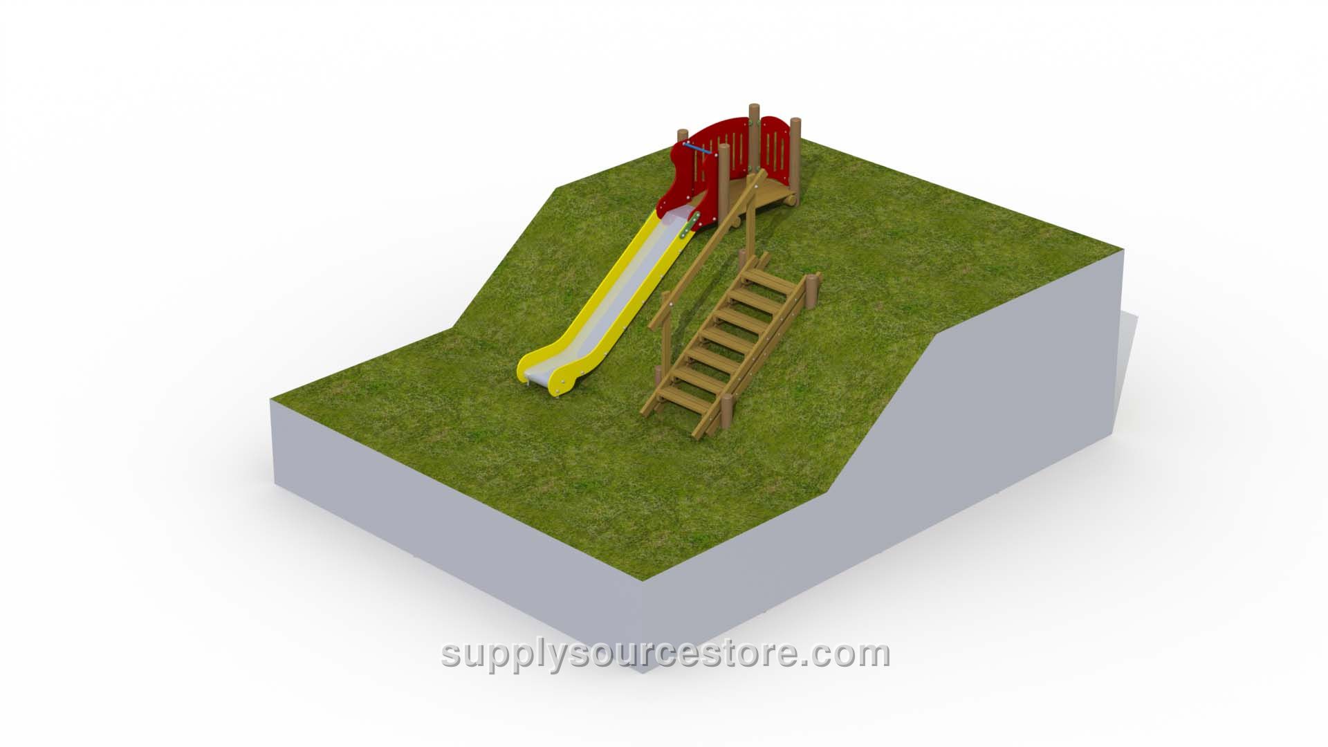 Terrain Stair 2,1 M (82.7 in) (without Rail) Slide
