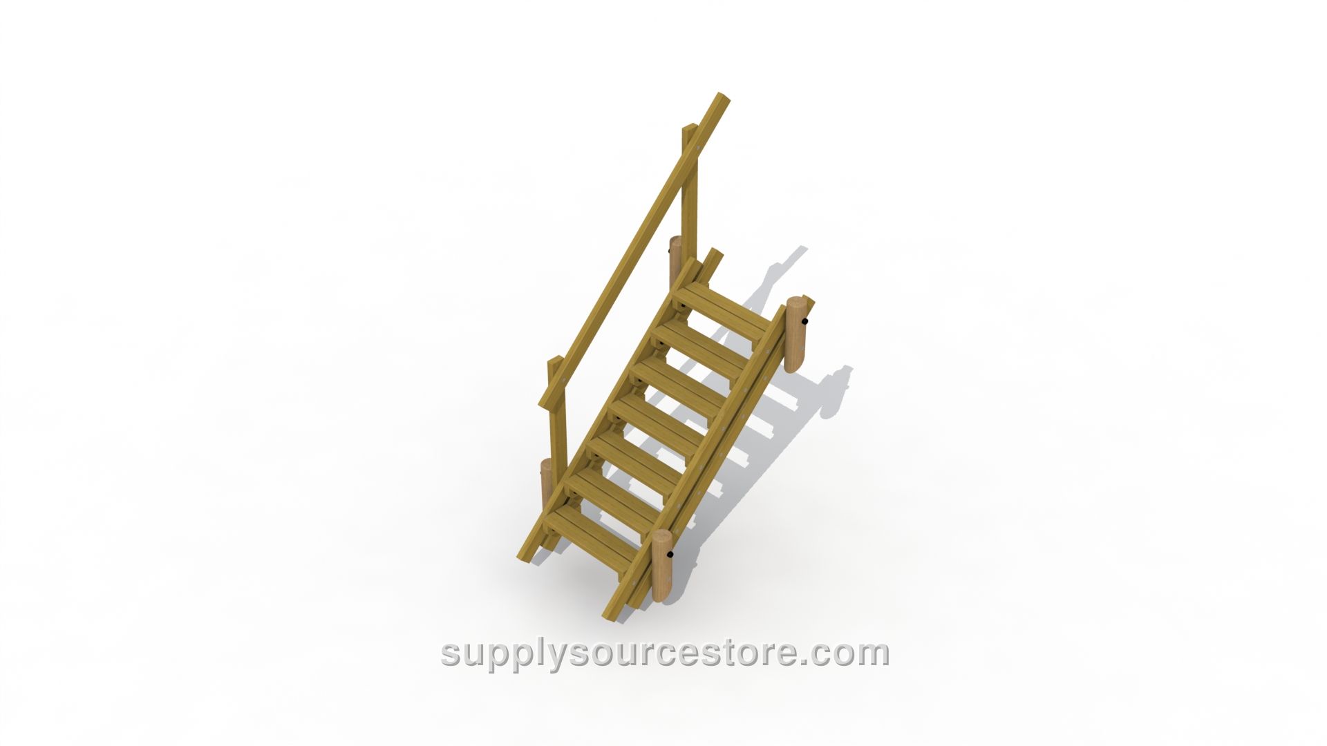 Terrain Stair 2,1 M (82.7 in) (with Rail) Slide