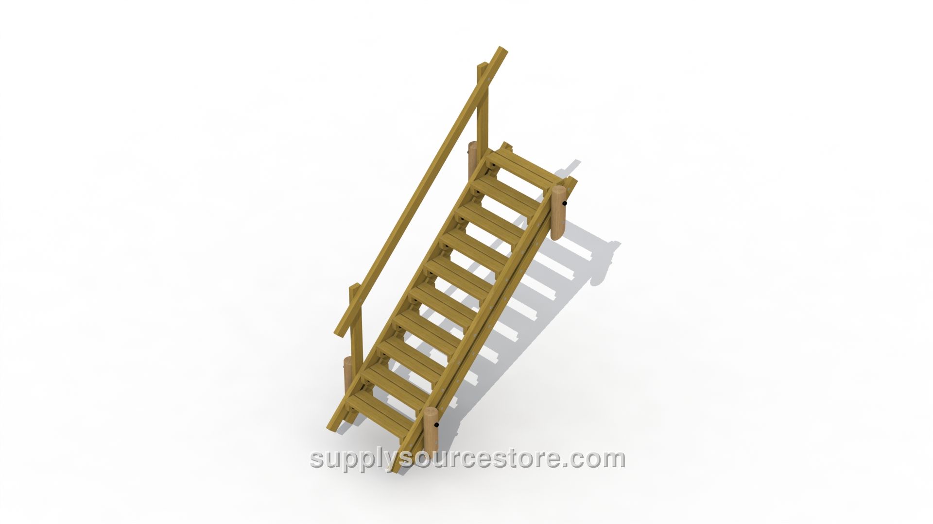 Terrain Stair 2,7 M (106 in) (with Rail) Slide