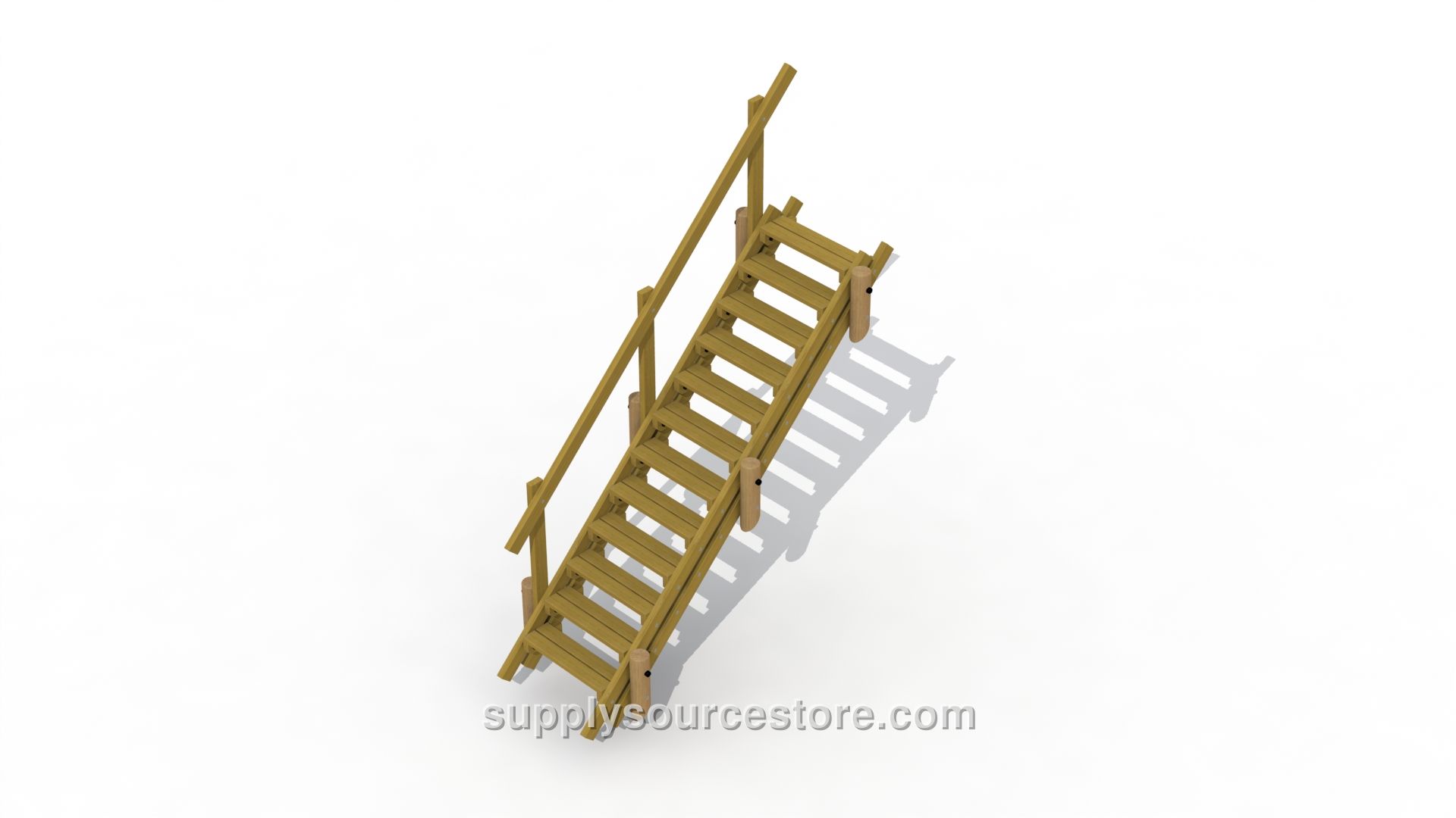 Terrain Stair 3,3 M (130 in) (with Rail) Slide
