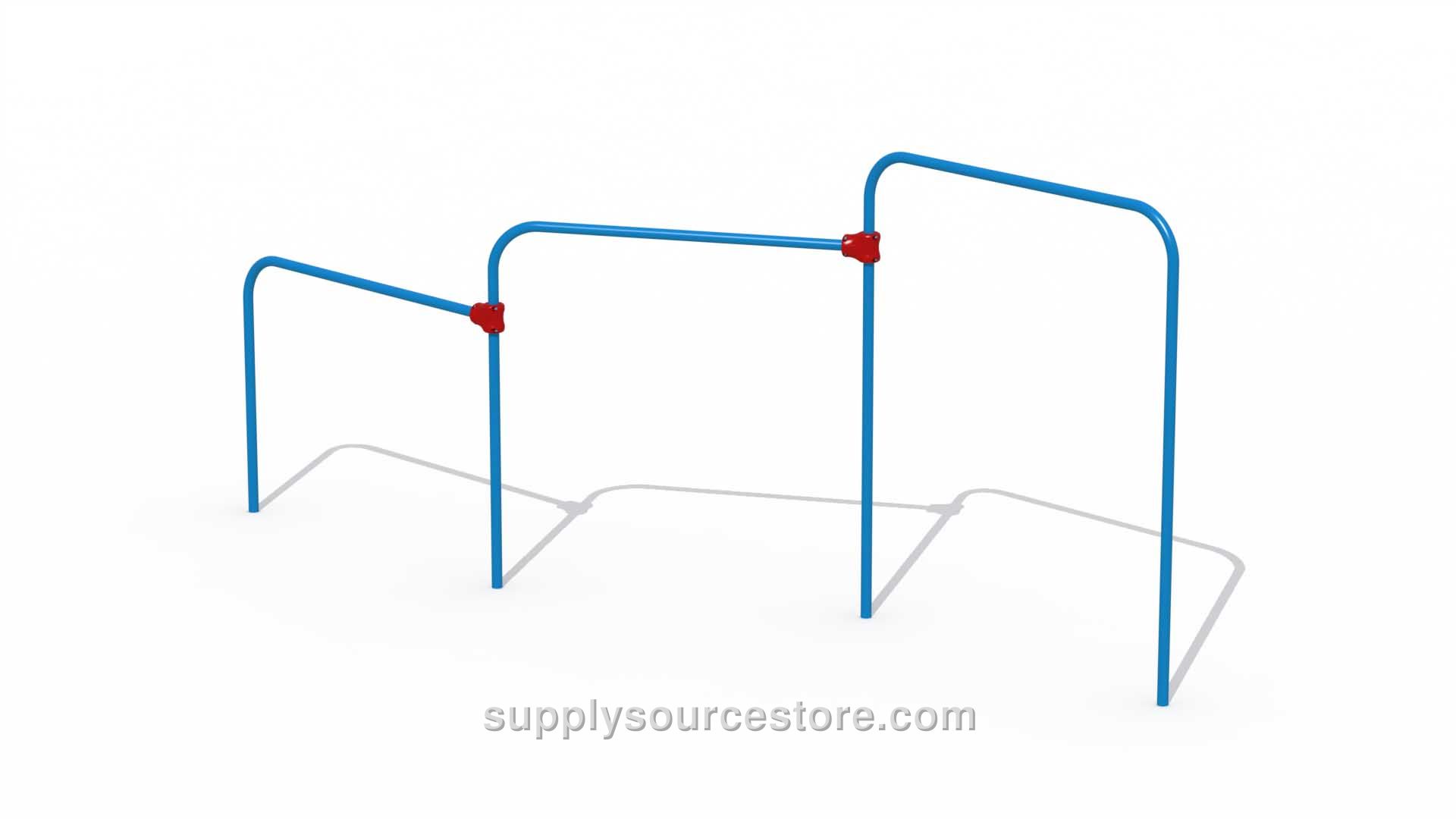 Metal Somersault (three Horizontal Bars) Sports Unit