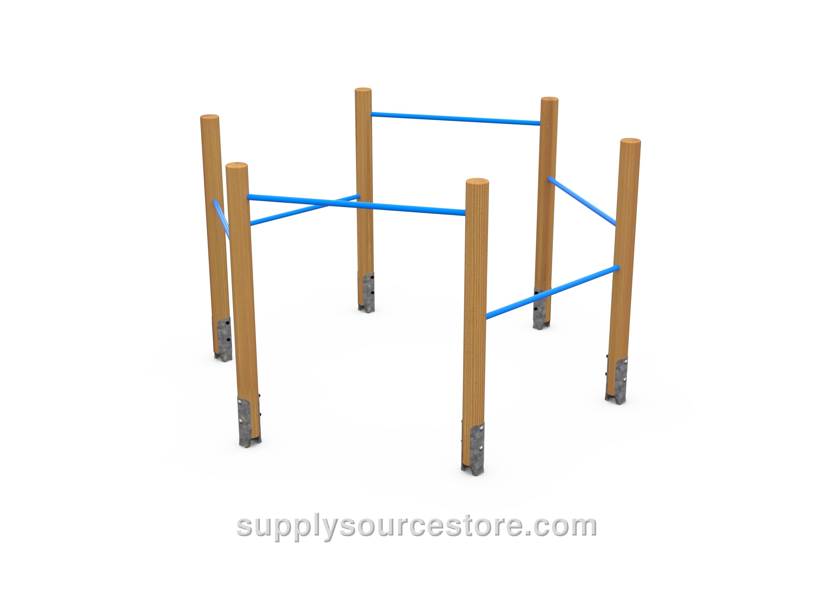 Hexagonal Somersault Sports Unit