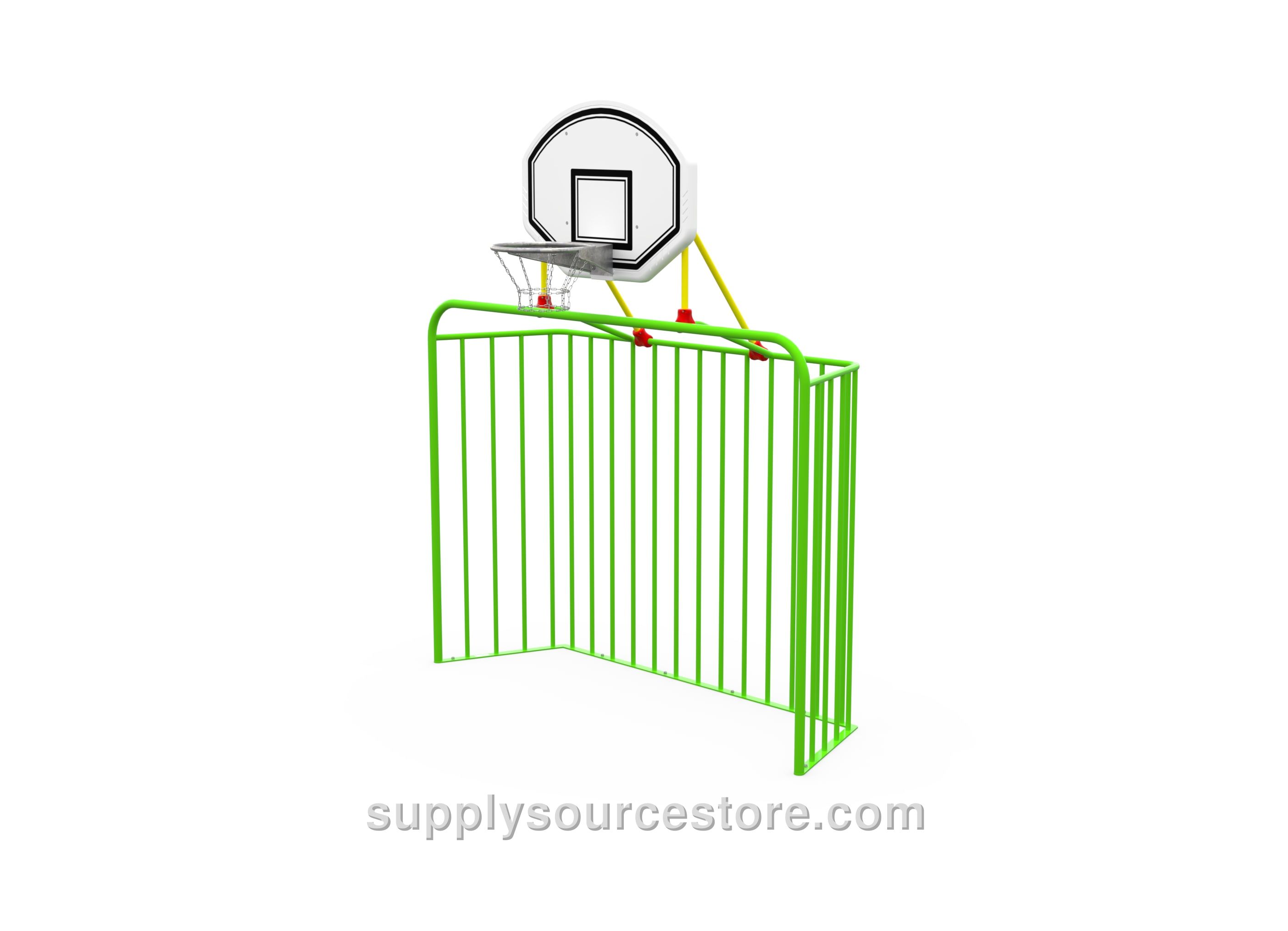 Metal Goal (Big/with Basketball Ring)