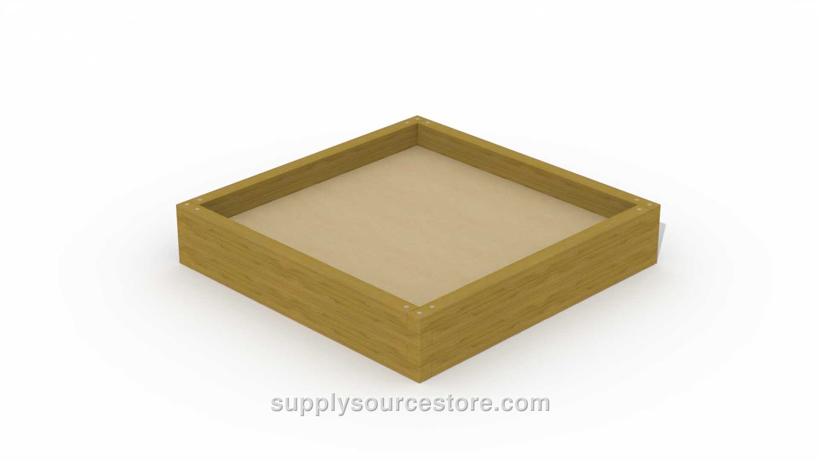 Beam Sandbox (1.8 X 1.8 M (70.9 x 70.9 in)) - 36 Cm (14.2 in) Height