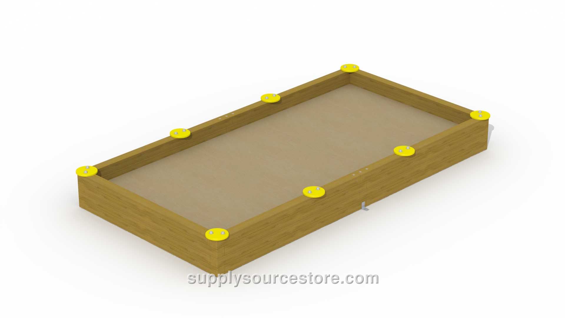 Beam Sandbox (1.8 X 3.7 M (NaN in)) And 36 Cm (14.2 in) Height With 8 Seats