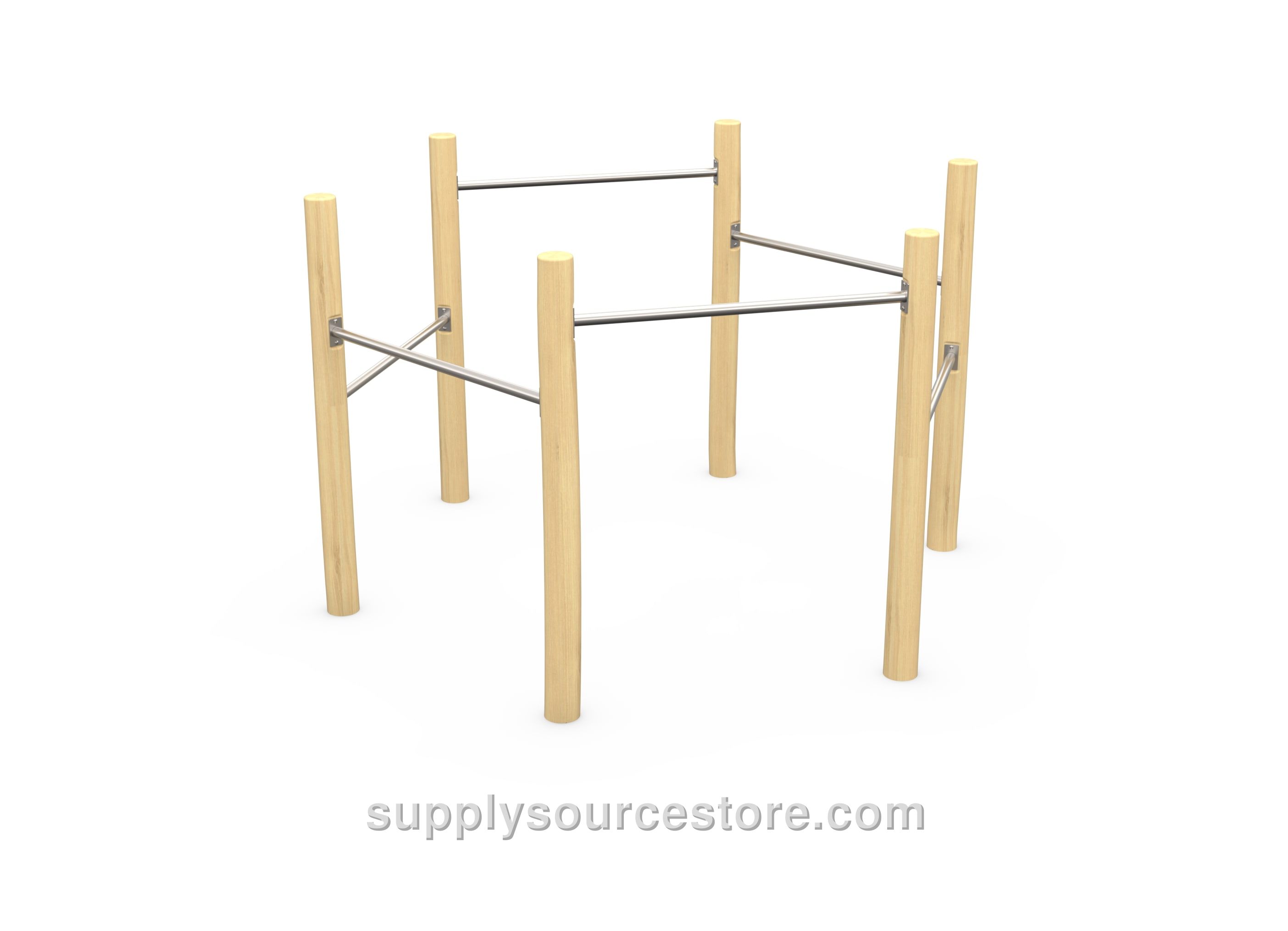 Hexagonal Somersault Sports Unit