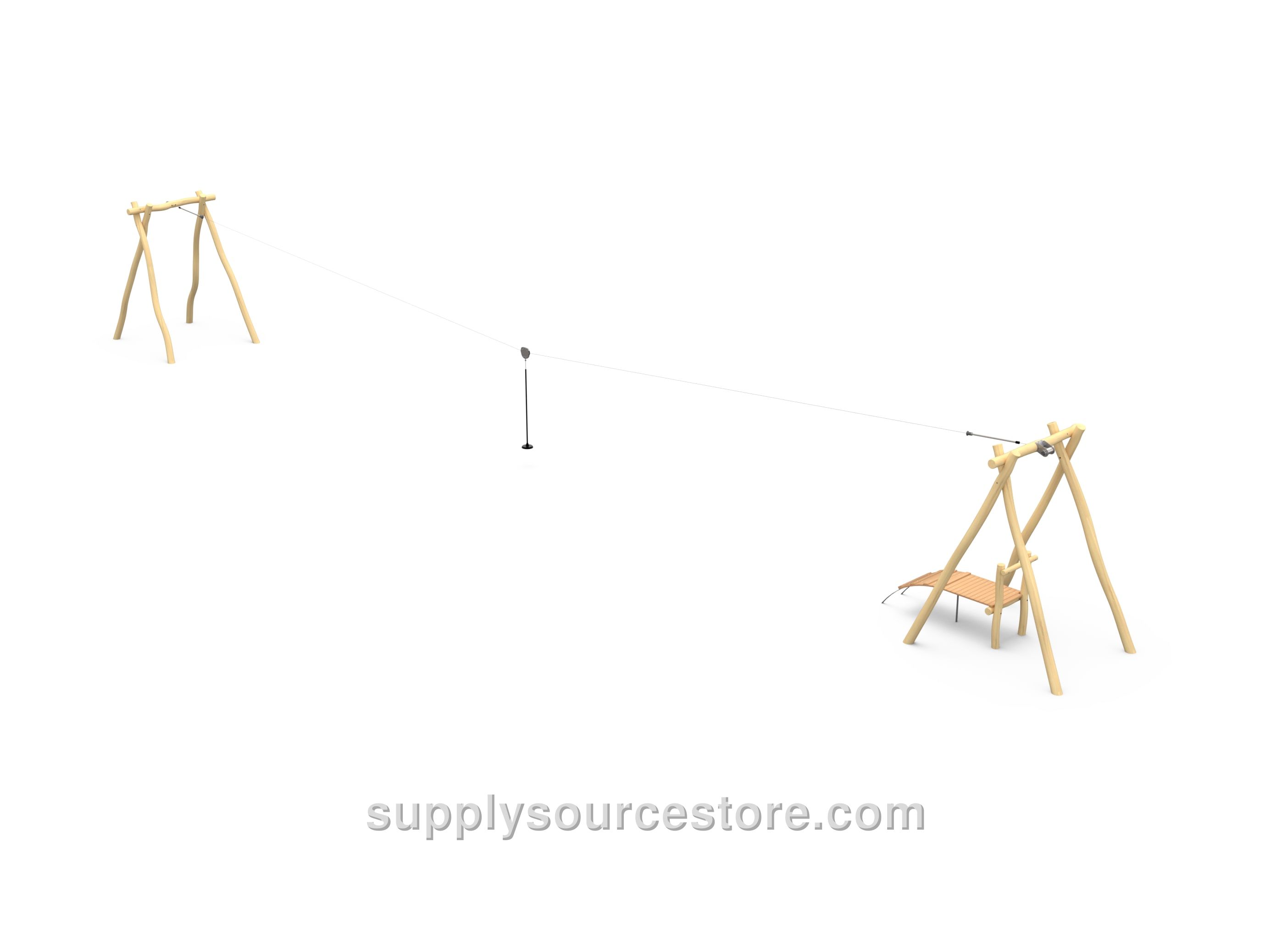 Robinia Aerial Runway 1 Platform Zip Line