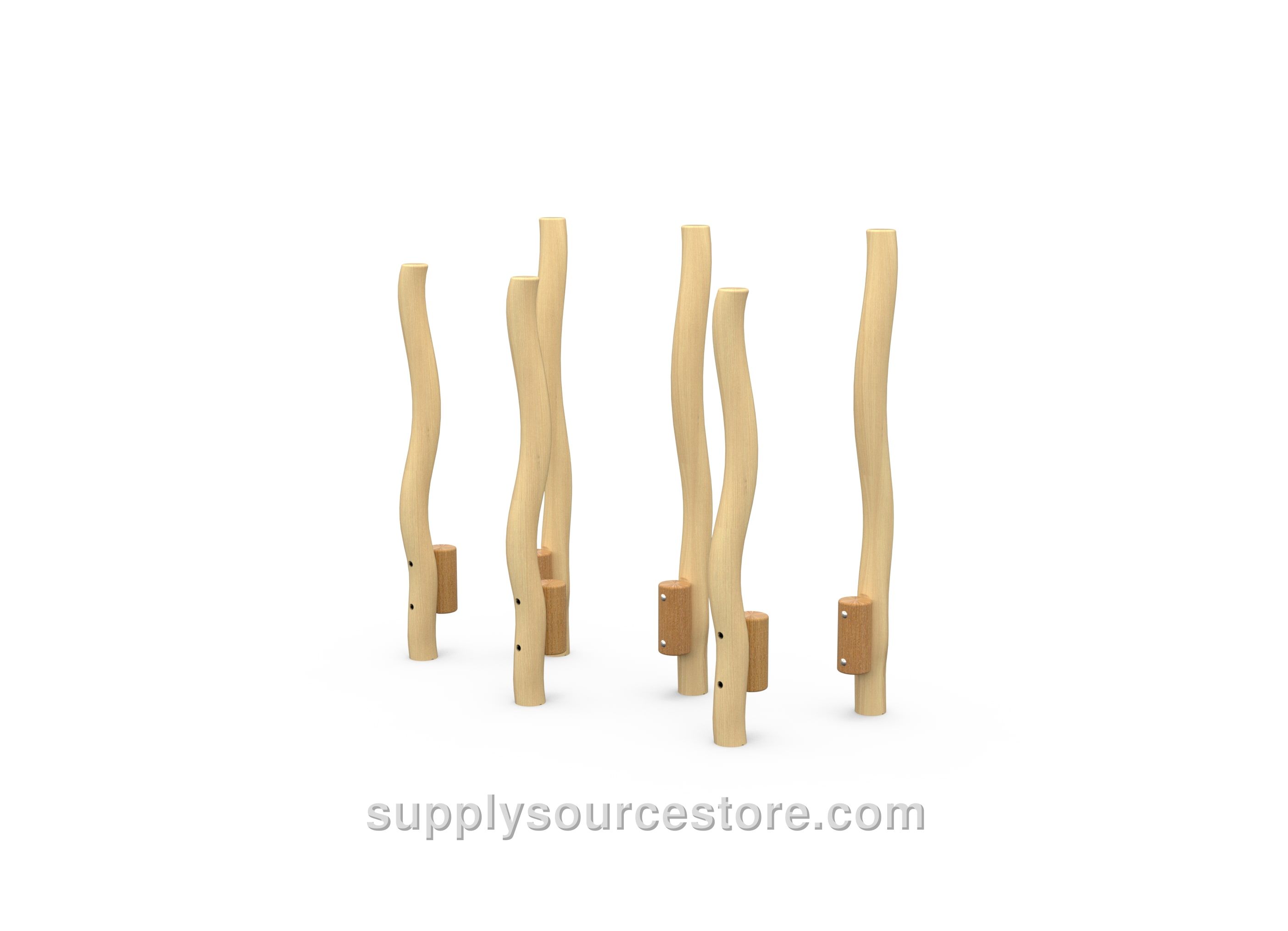 Path Of Stilts (6 Posts) Balance Element