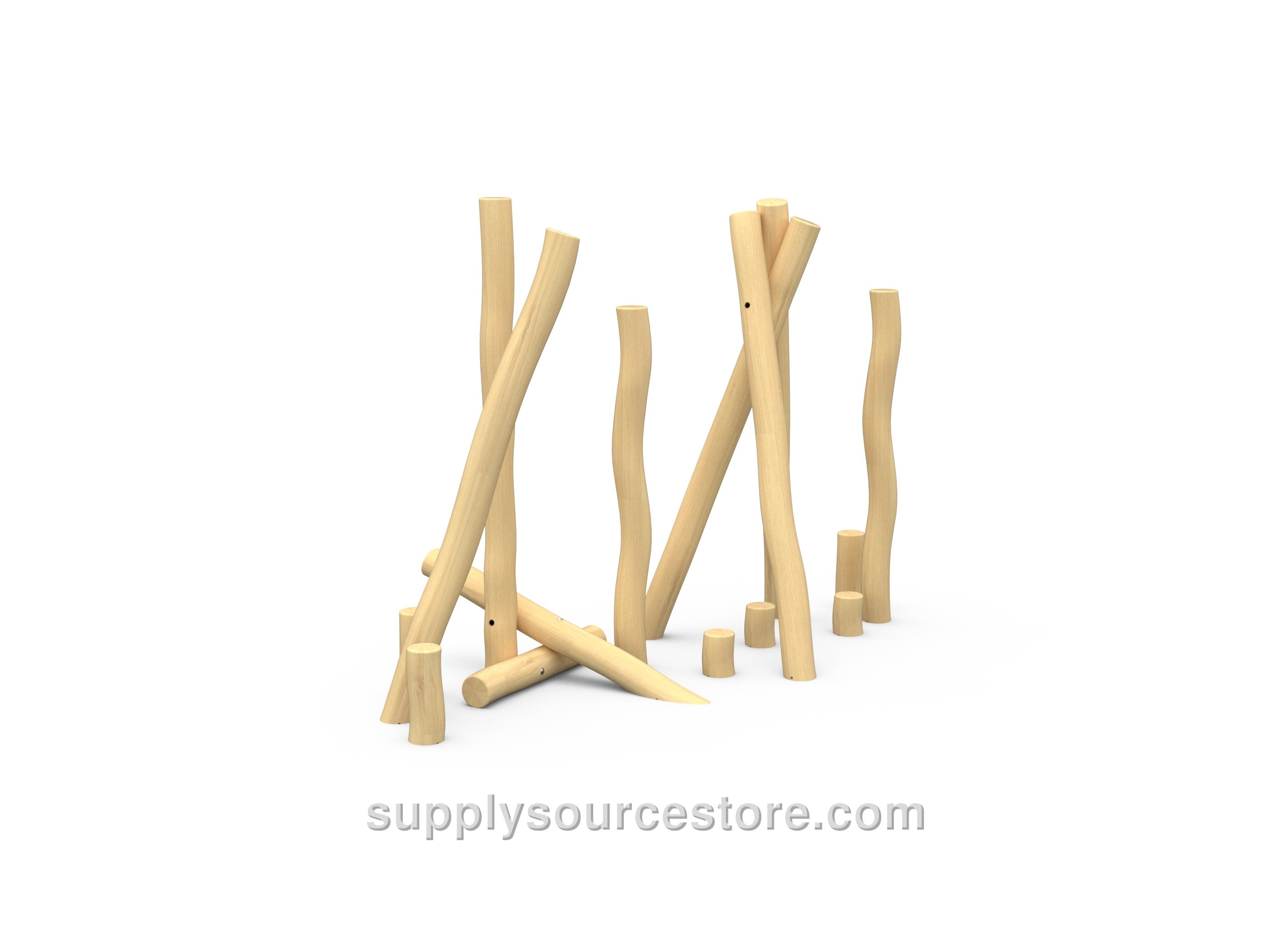Jungle (15 Posts) Balance Element