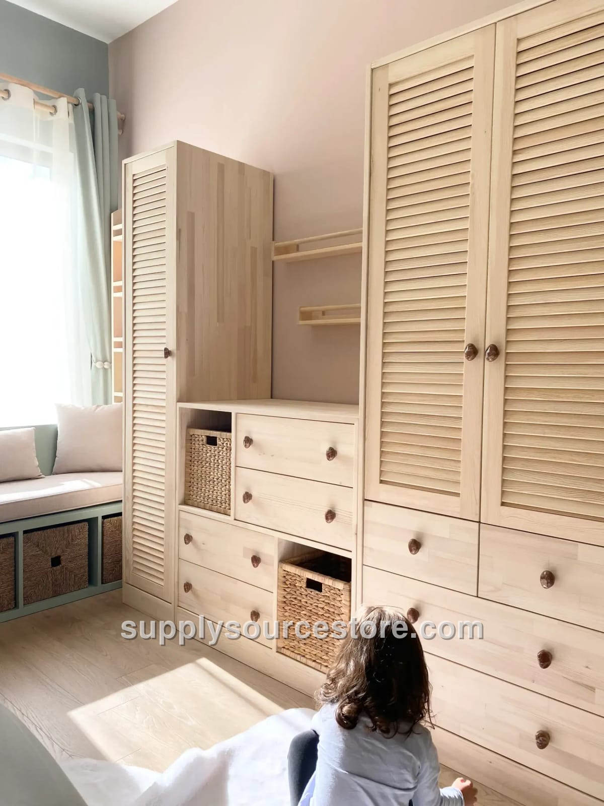 Natural Panjur Cap Wardrobe
