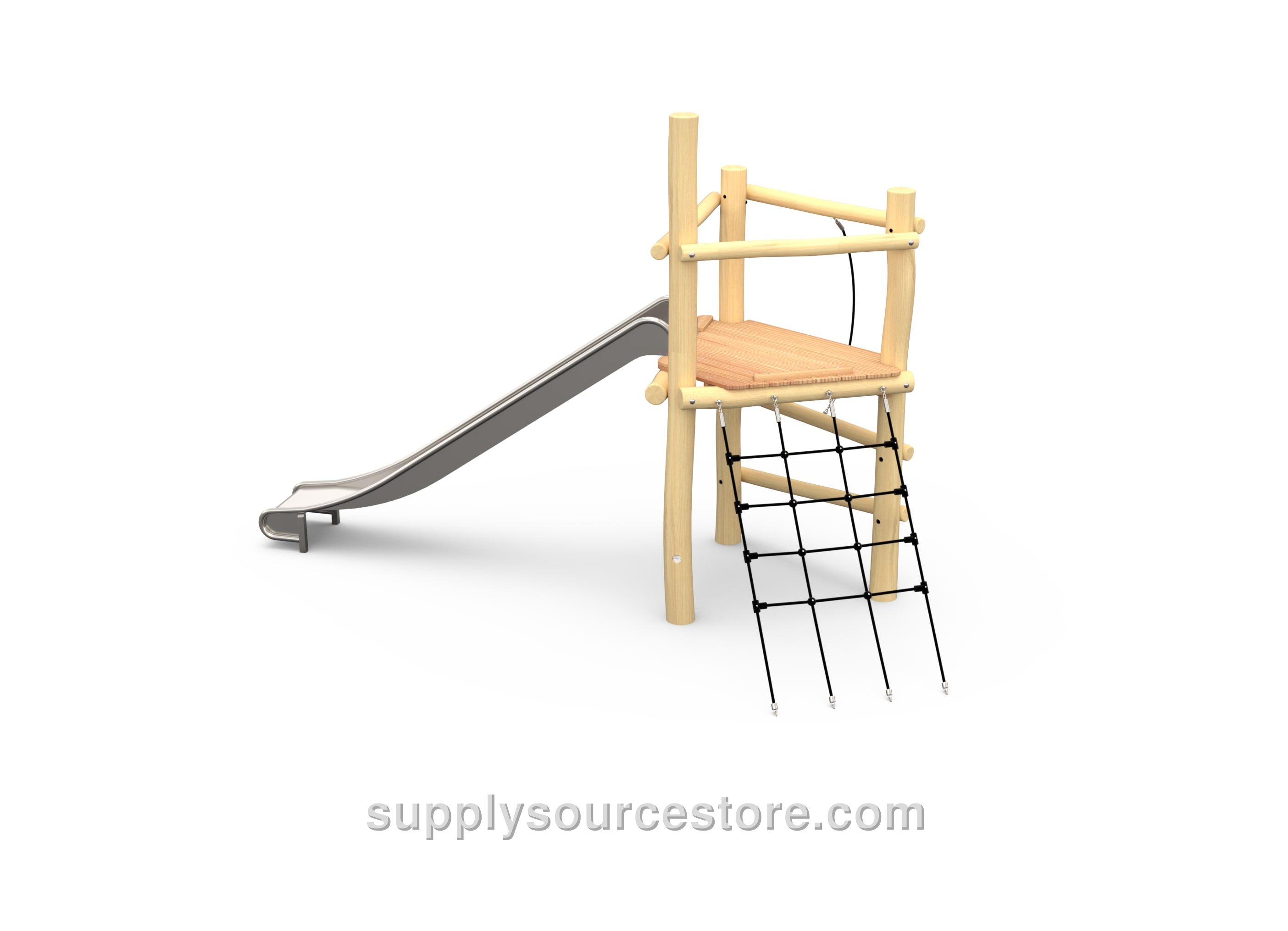 Play Tower (stainless Steel Slide)