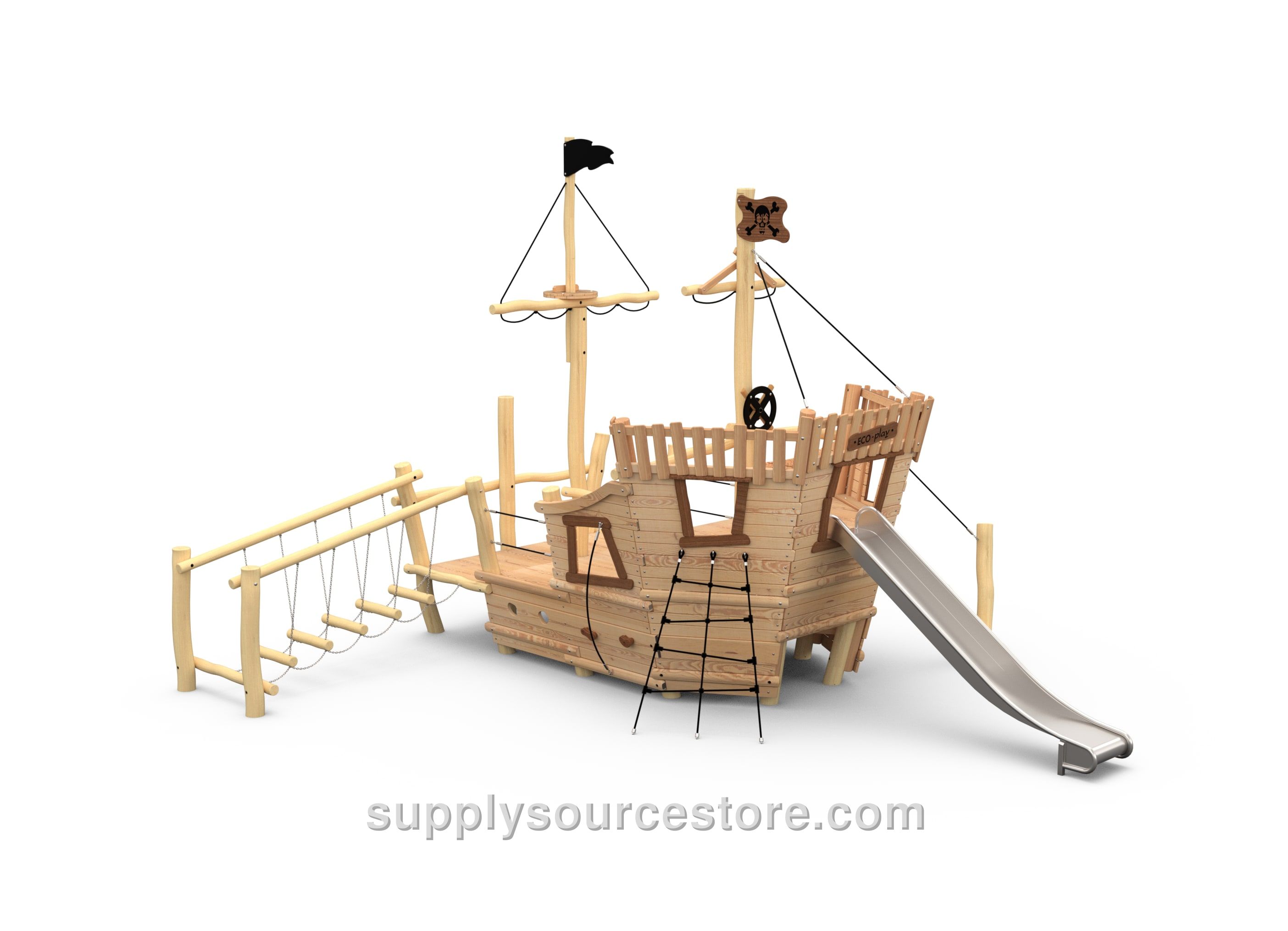 Pirate Ship ‘Albatros’ (stern) Themed Play Unit
