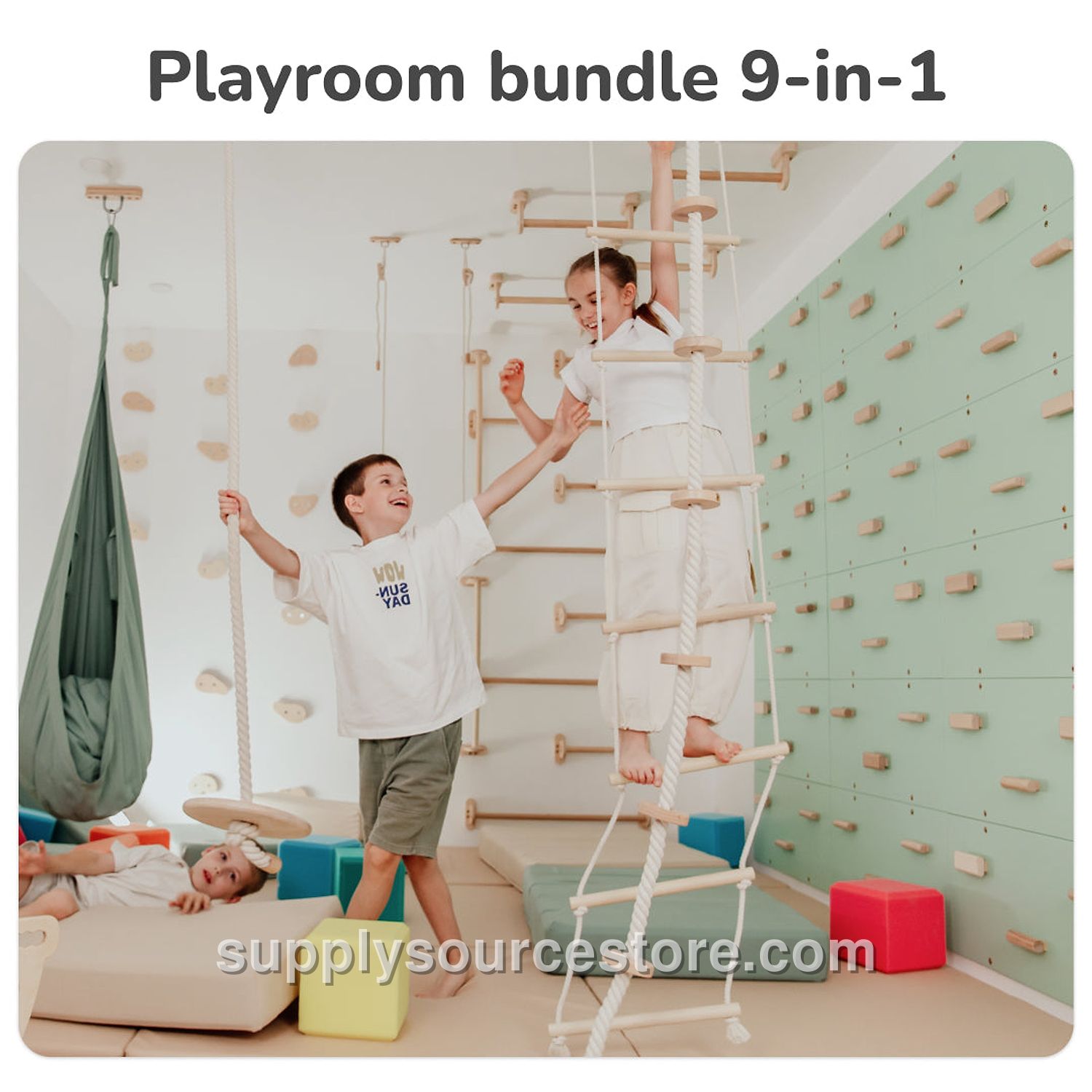 Complete 9-in-1 Adventure Playroom