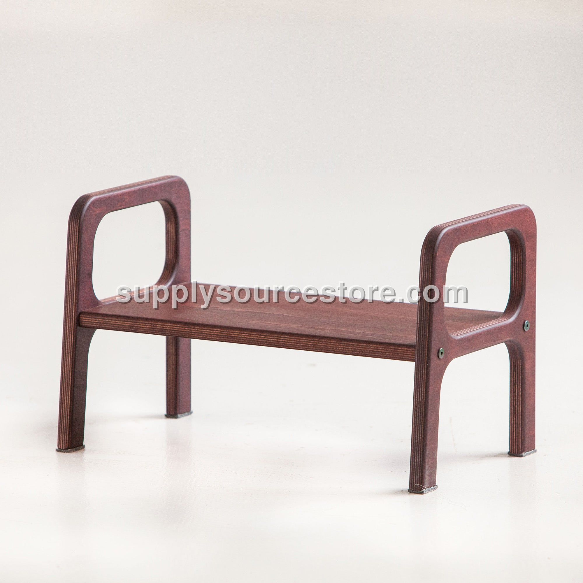 Bench for kids RUSTY BROWN