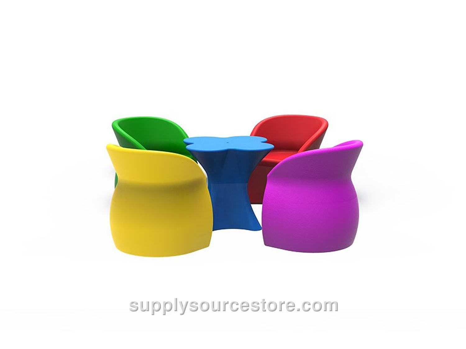 Table & Armchair Set DE-03