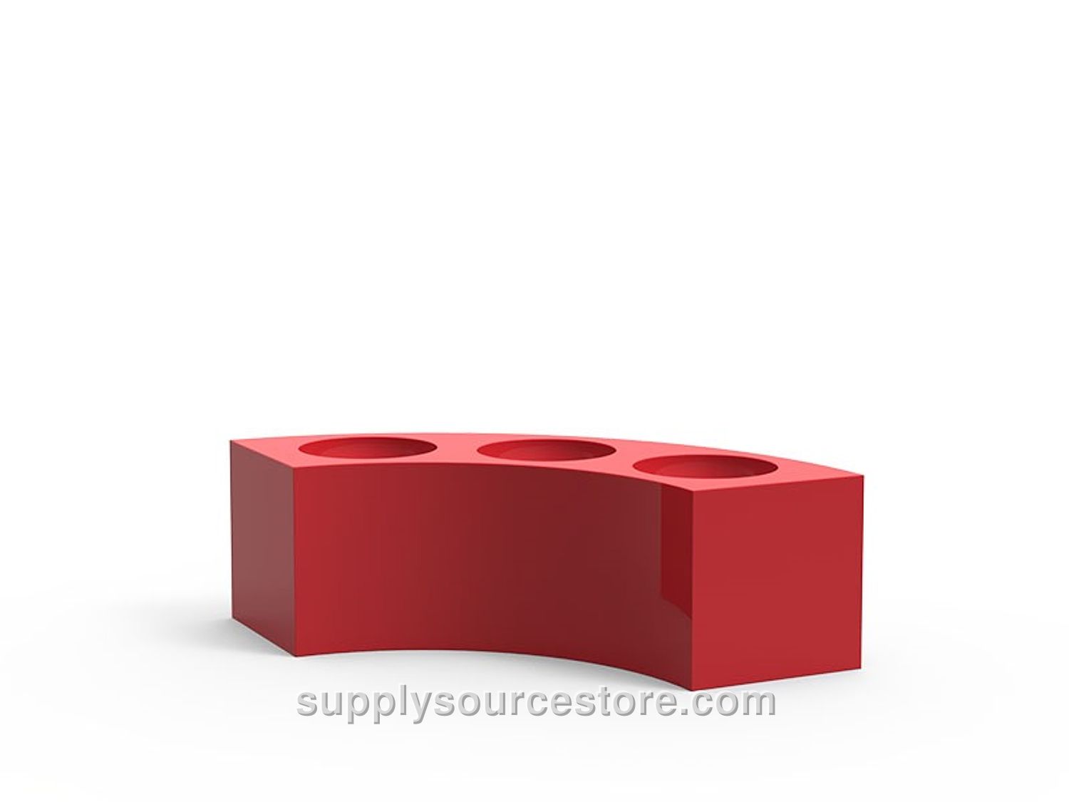 Cube Flower Pot - Corner 40x40x130 DE-29