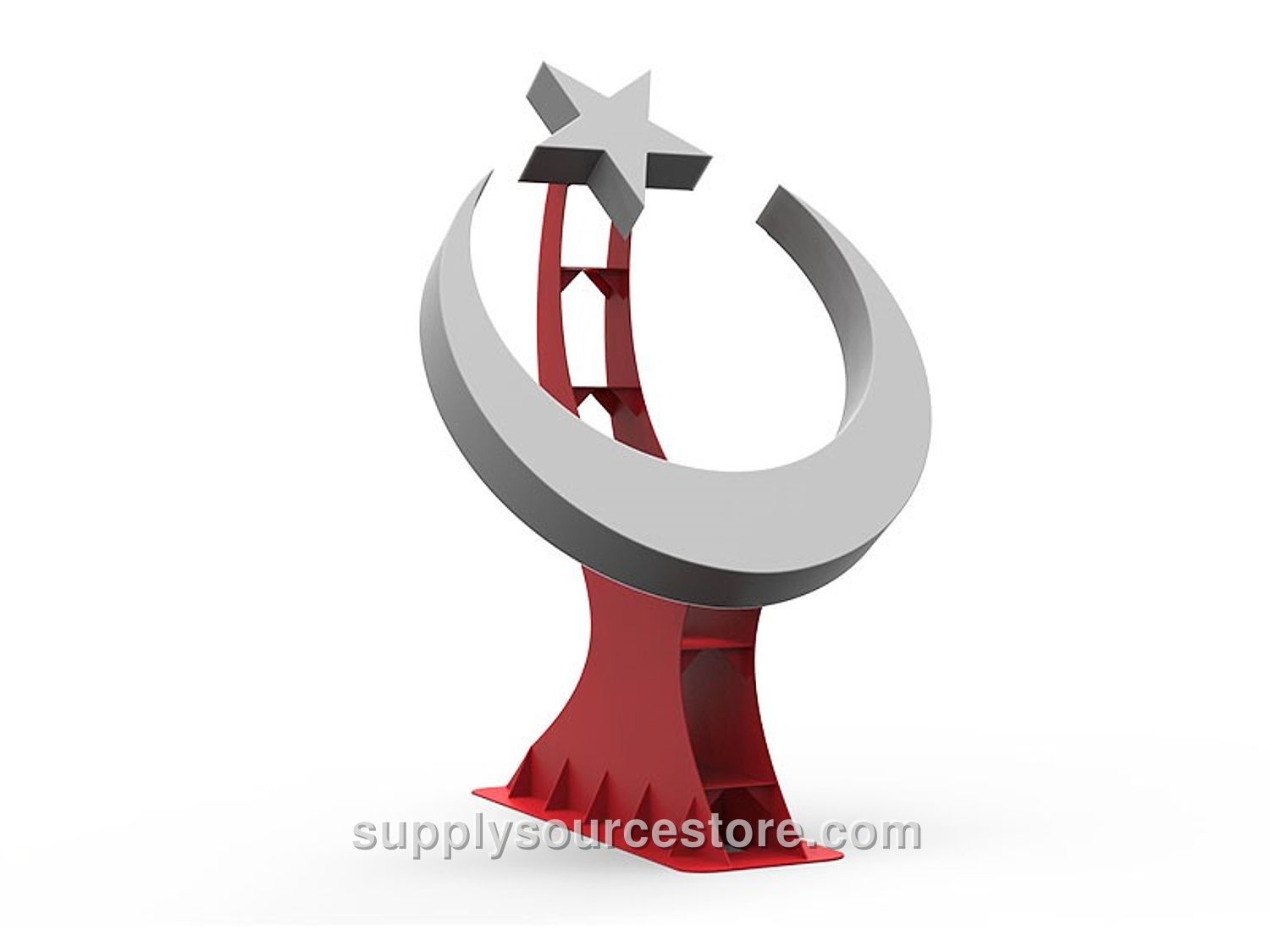 Illuminated Star & Crescent - Small DE-36