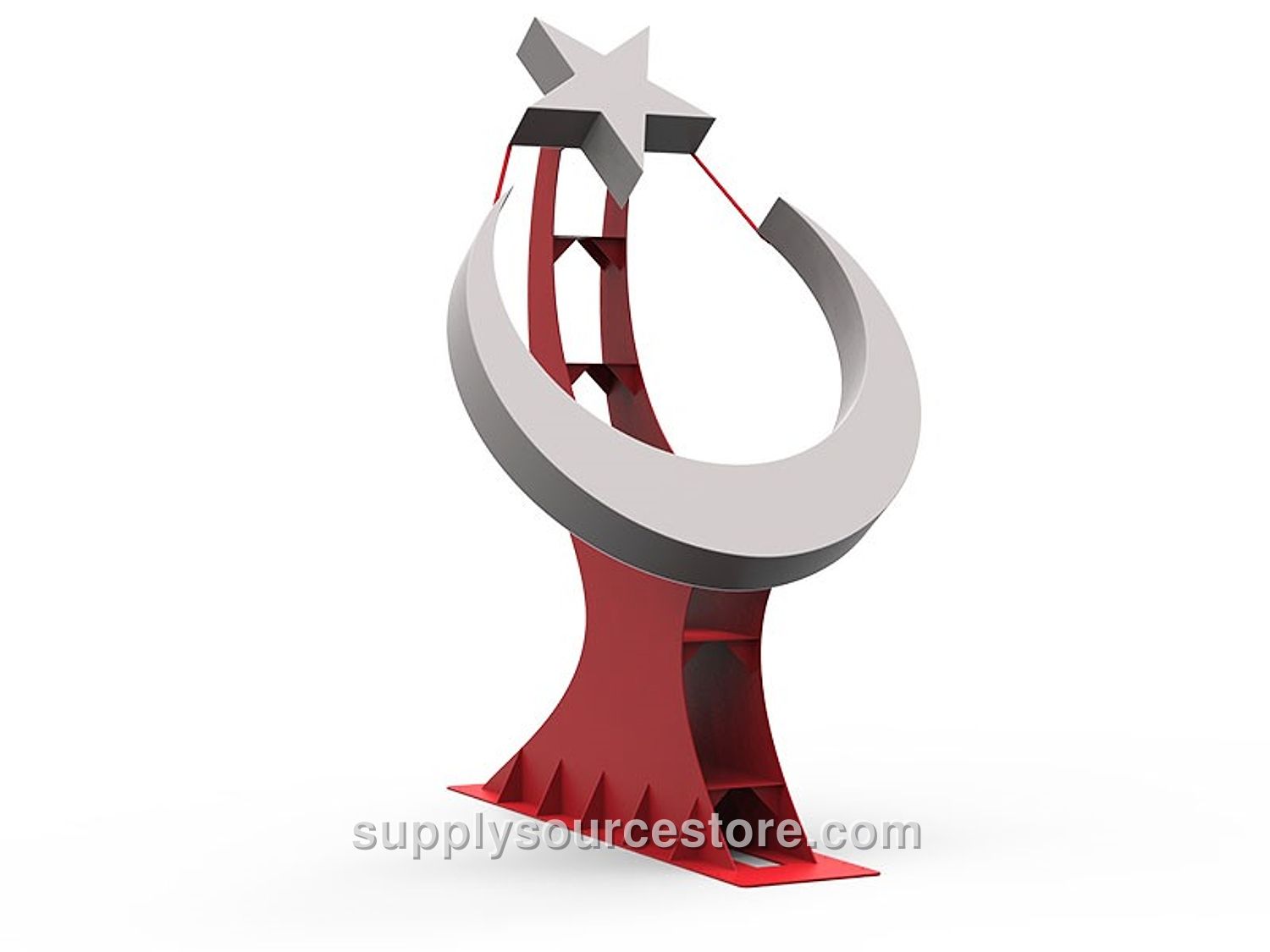 Illuminated Star & Crescent - Large DE-37