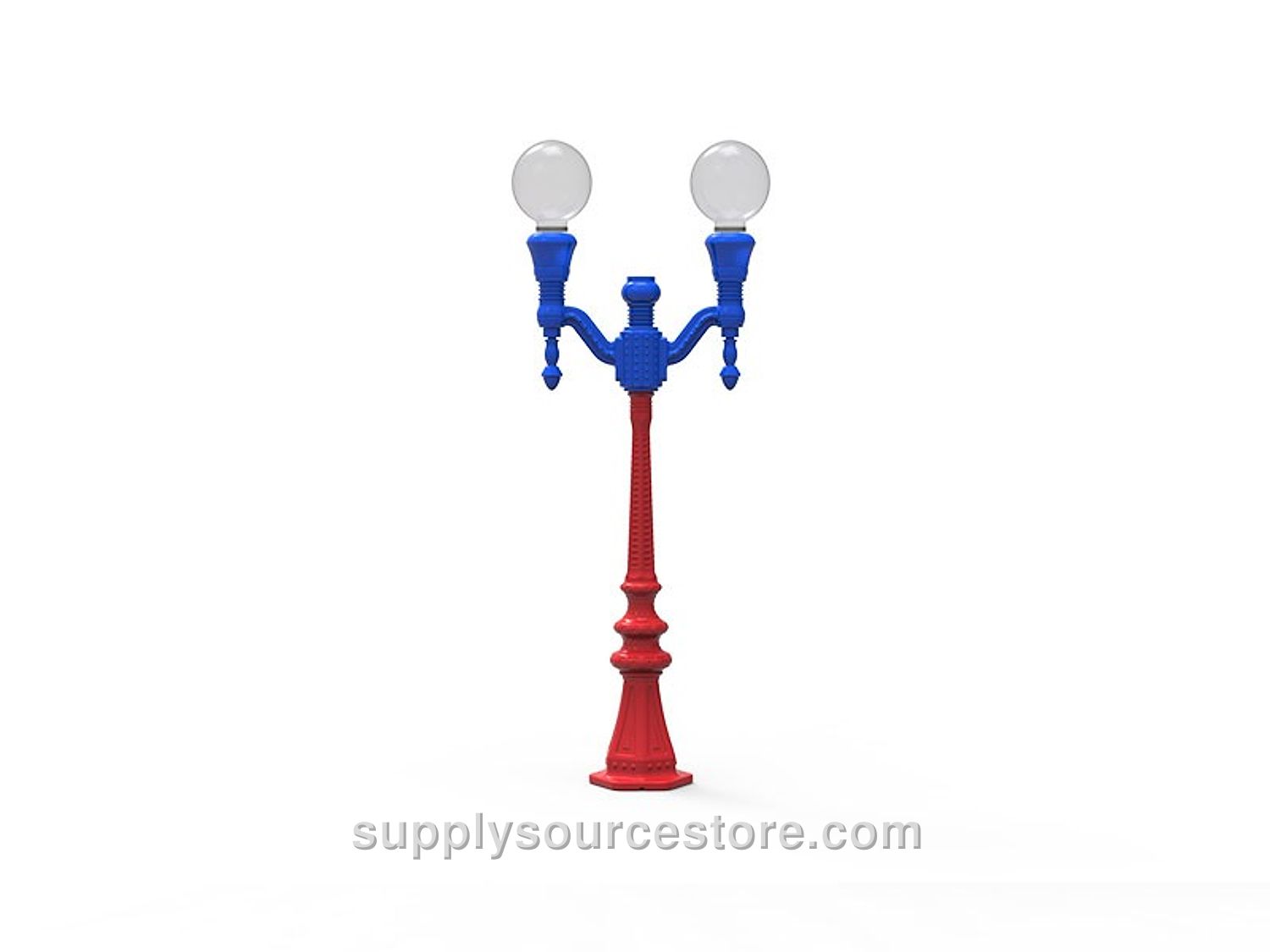 Lighting Pole 1,5 Meters 2 Globs AD-07