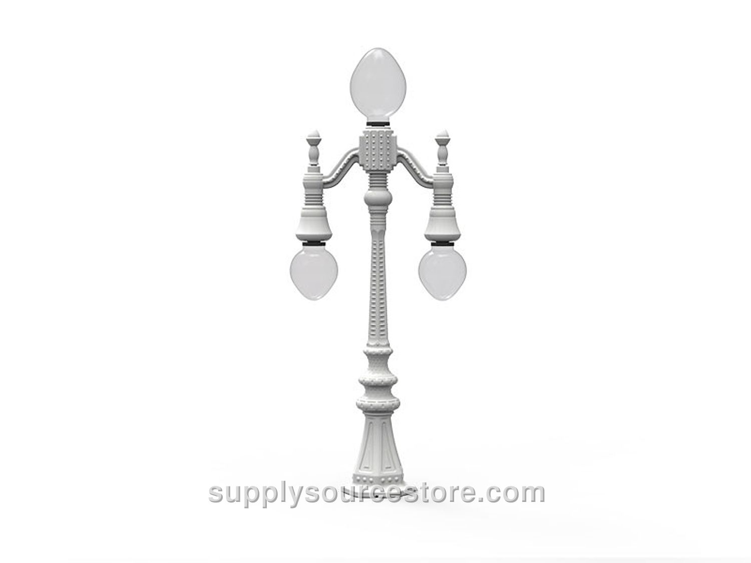 Lighting Pole 1,5 Meters 3 Glob AD-08