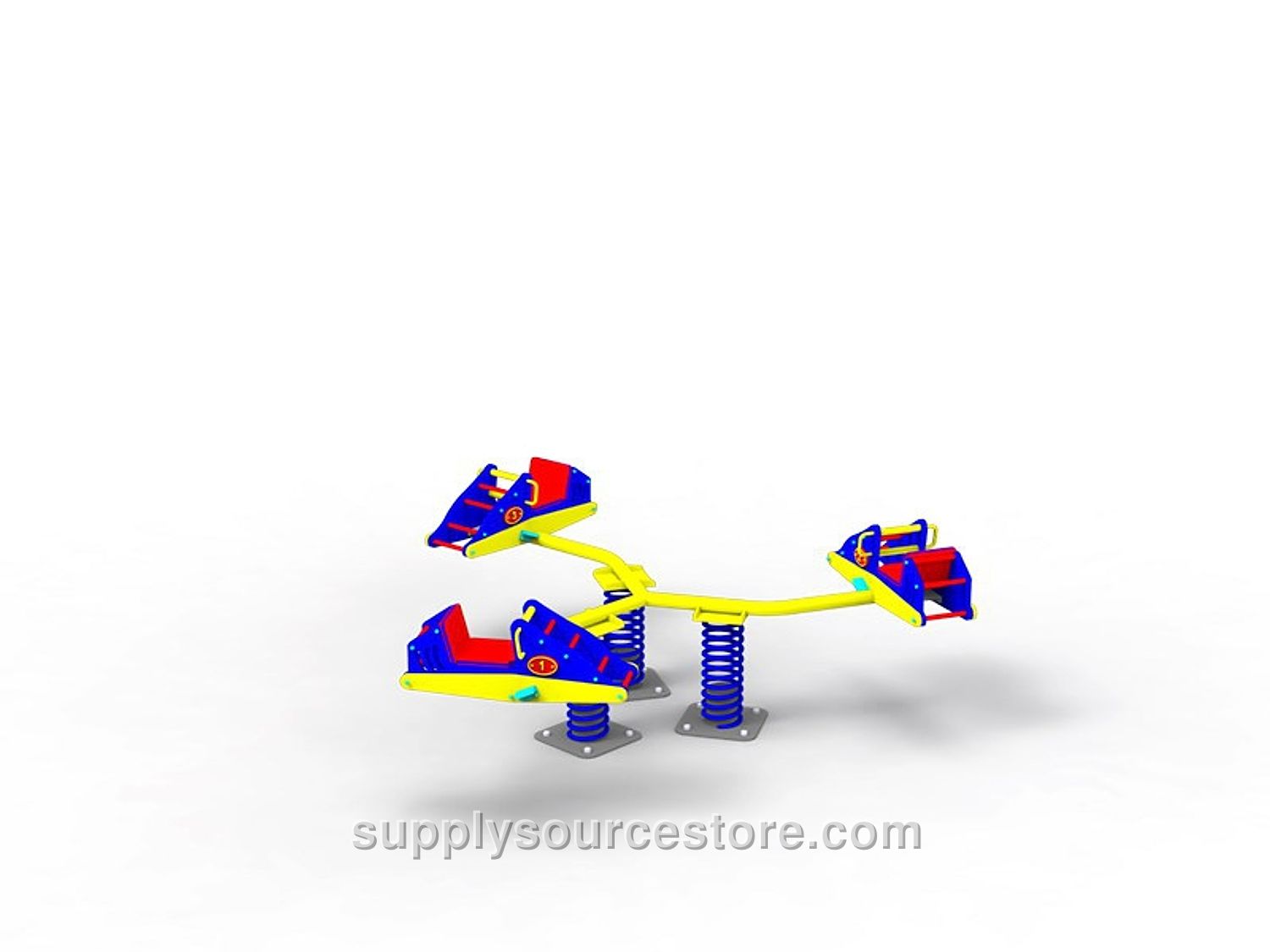 Ho-108 HDPE Triple Spring Rider